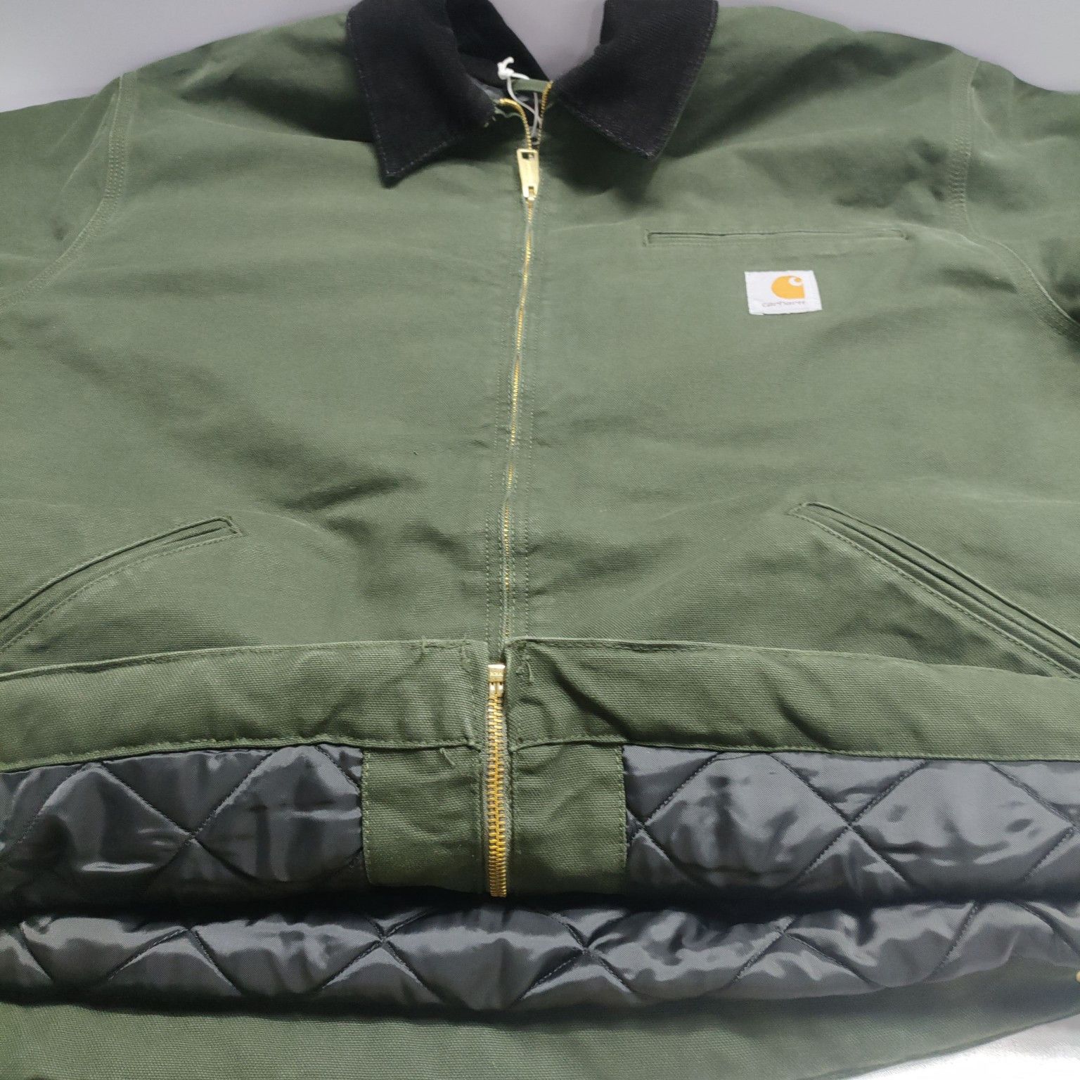 Carhartt Wip Carhartt WIP OG Detroit Canvas Jacket Olive Size XL Size US XL / EU 56 / 4 - 11 Thumbnail
