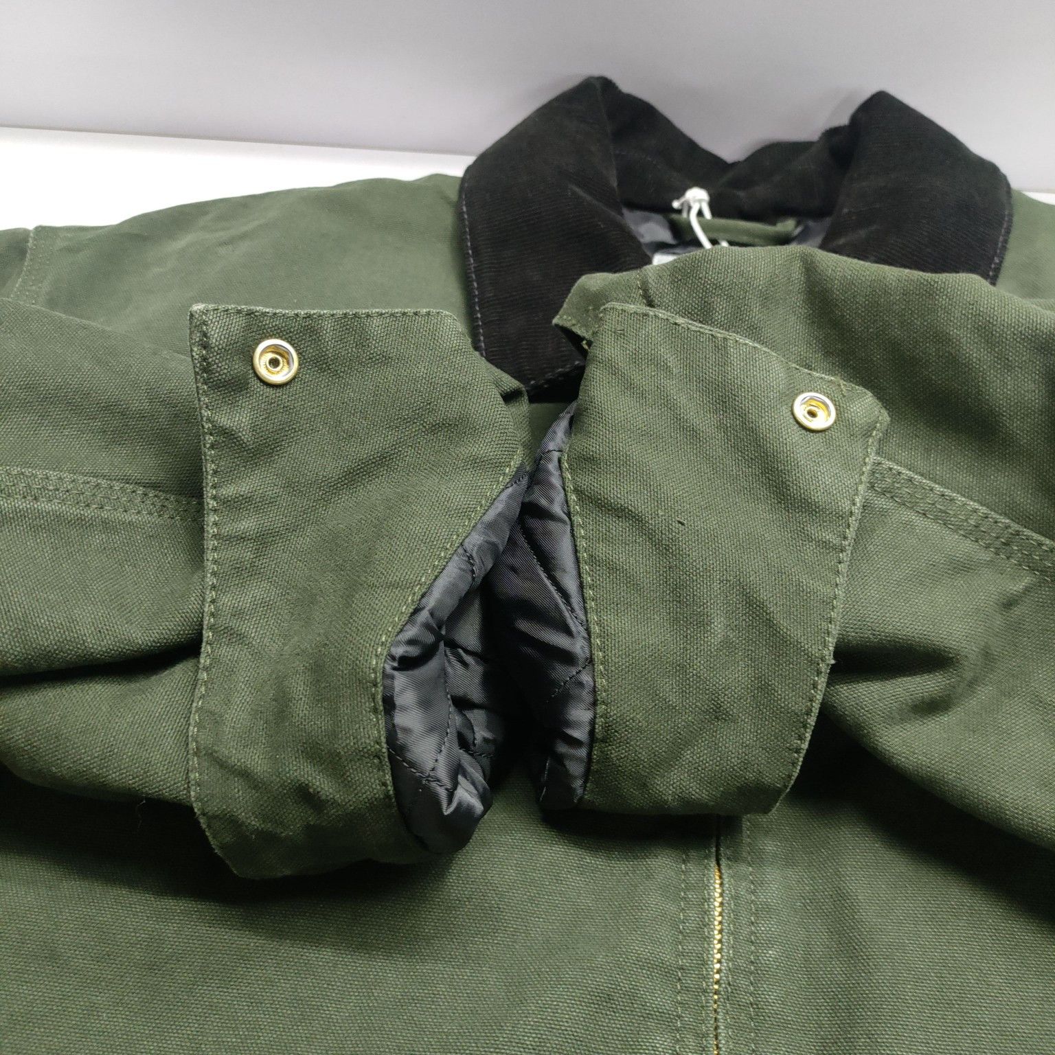 Carhartt Wip Carhartt WIP OG Detroit Canvas Jacket Olive Size XL Size US XL / EU 56 / 4 - 9 Thumbnail