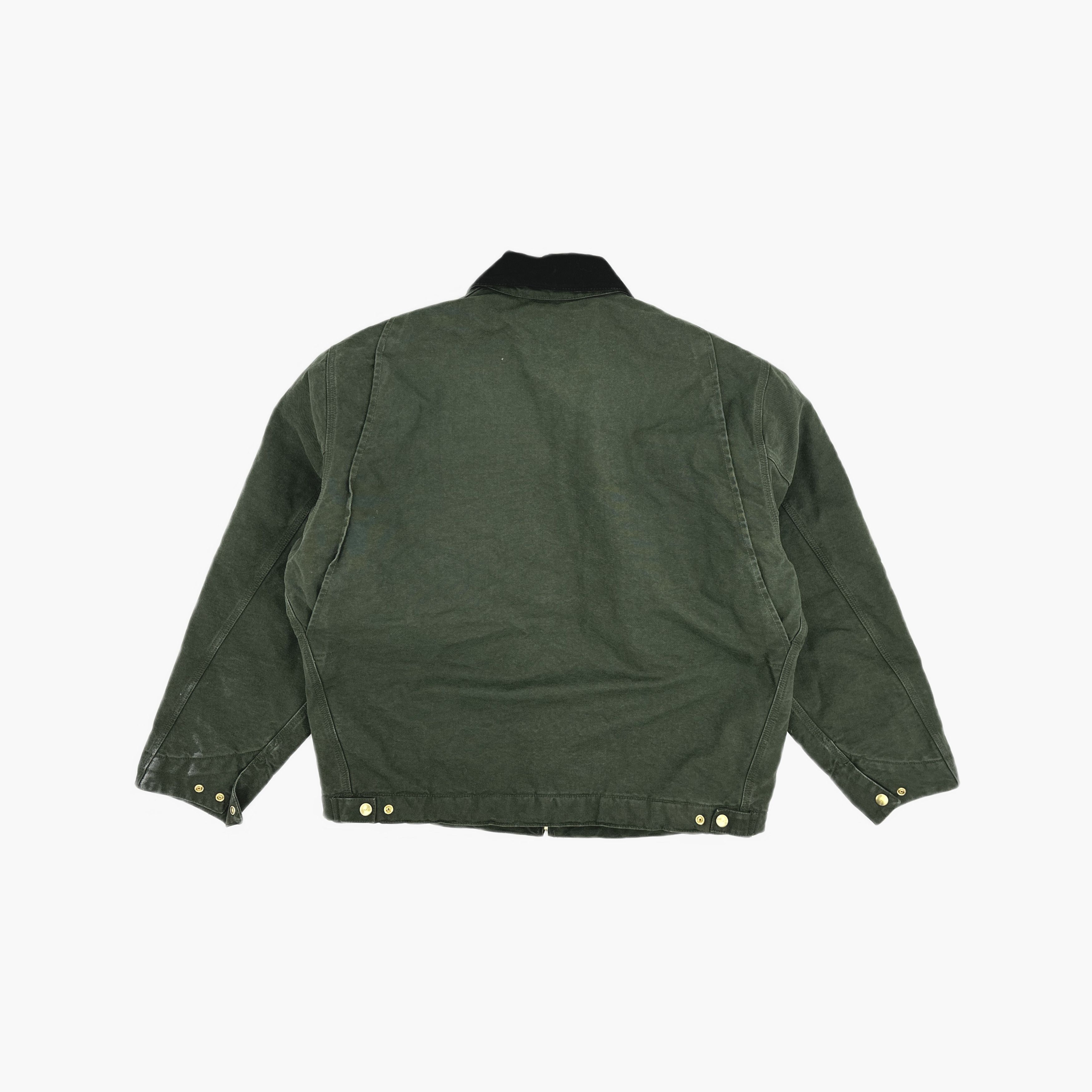 Carhartt Wip Carhartt WIP OG Detroit Canvas Jacket Olive Size XL Size US XL / EU 56 / 4 - 2 Thumbnail