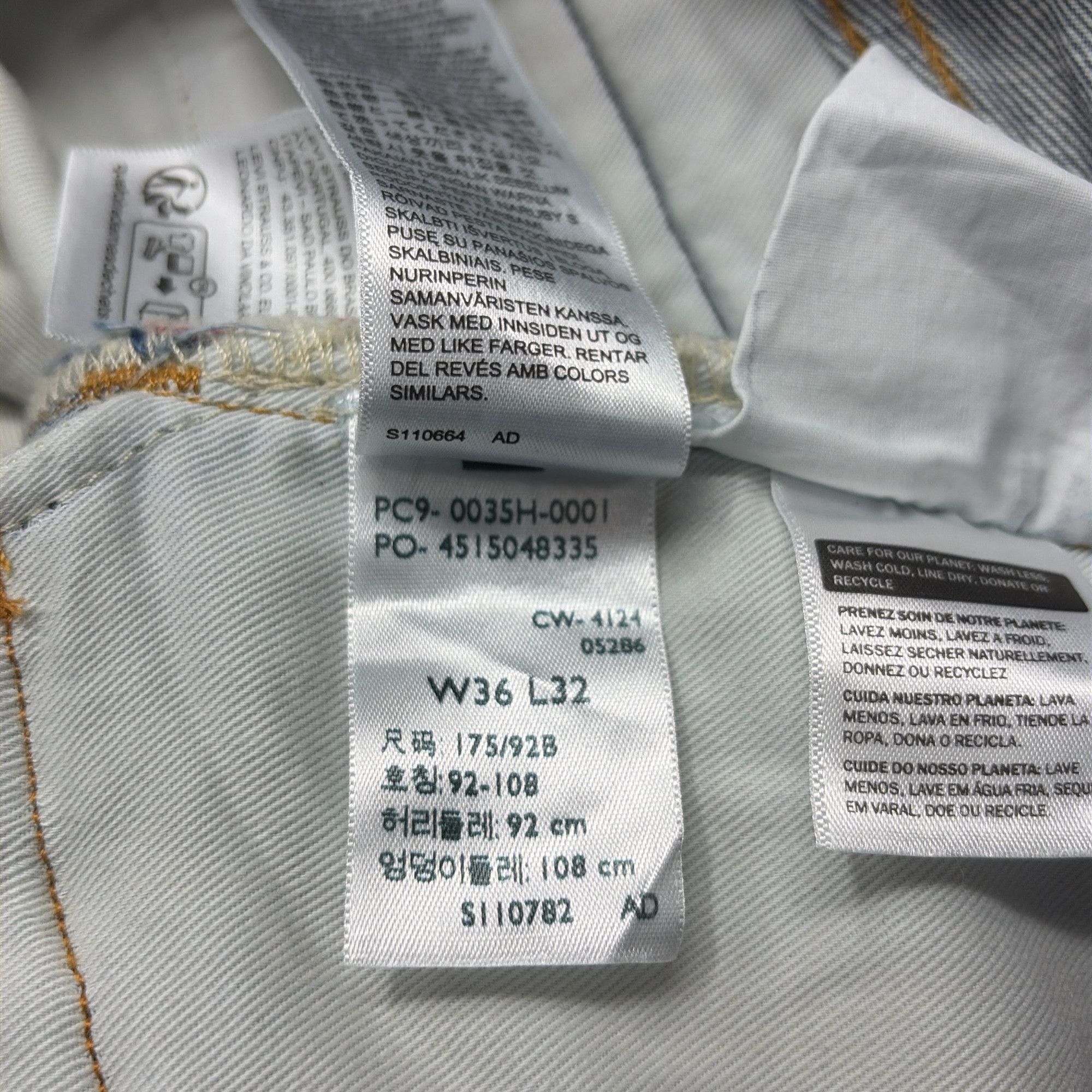 Levi's Levi's Blue Jeans Size 36 Size US 32 / EU 48 - 3 Thumbnail