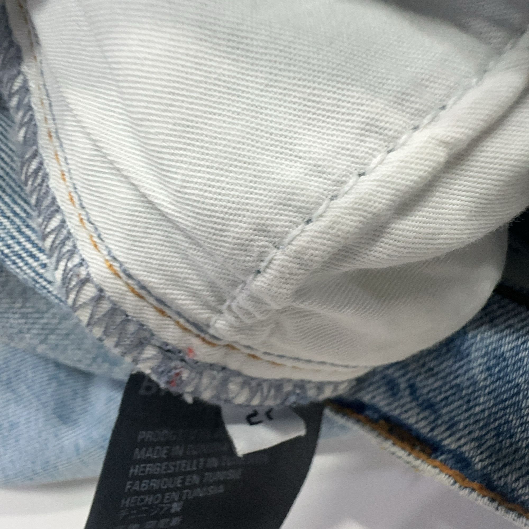 Balenciaga Balenciaga Distressed Denim Jeans Size 27 Size US 27 - 3 Thumbnail
