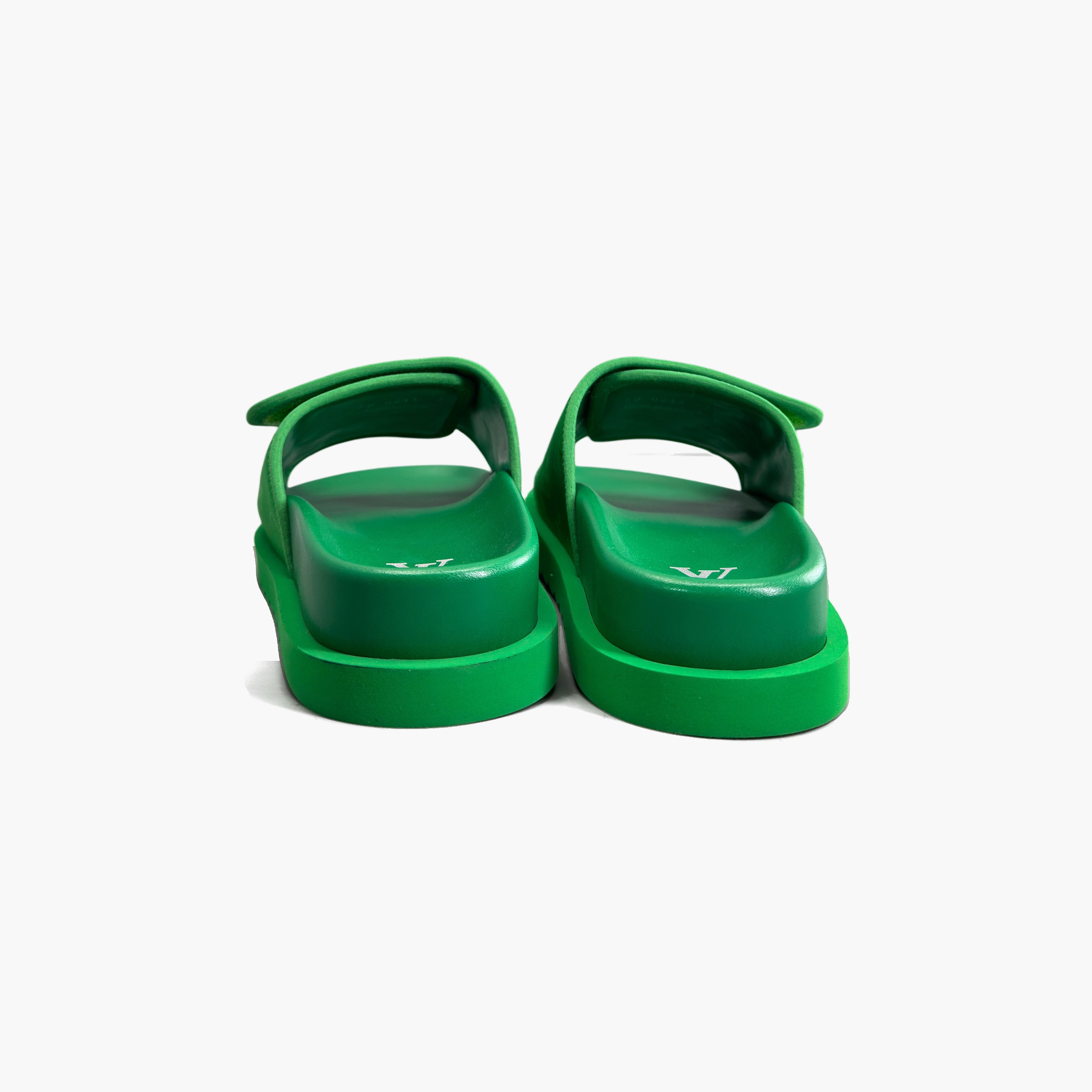 Louis Vuitton Louis Vuitton Monogram Mule Slides Green Size US 8 Size US 8 / EU 41 - 6 Thumbnail