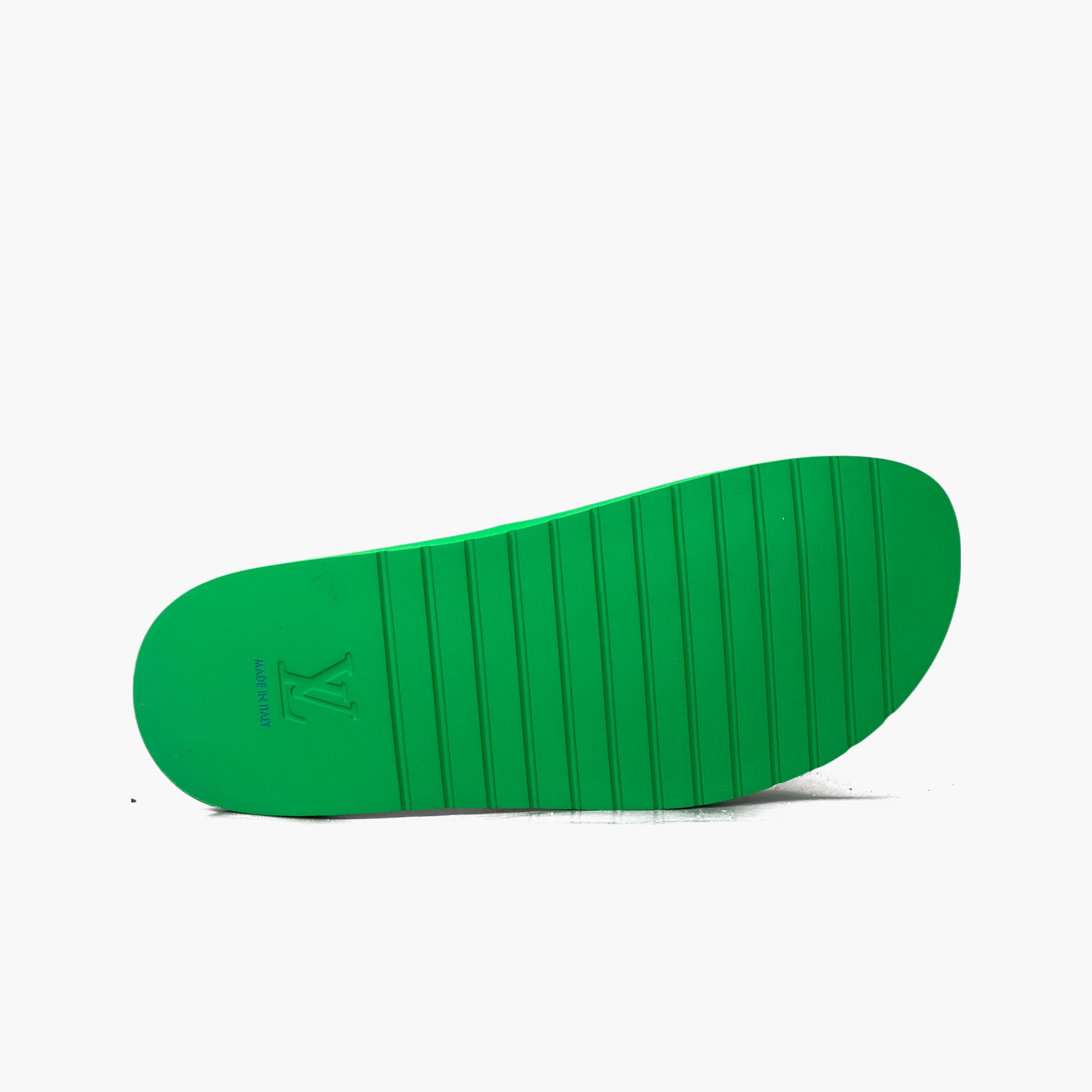 Louis Vuitton Louis Vuitton Monogram Mule Slides Green Size US 8 Size US 8 / EU 41 - 7 Thumbnail