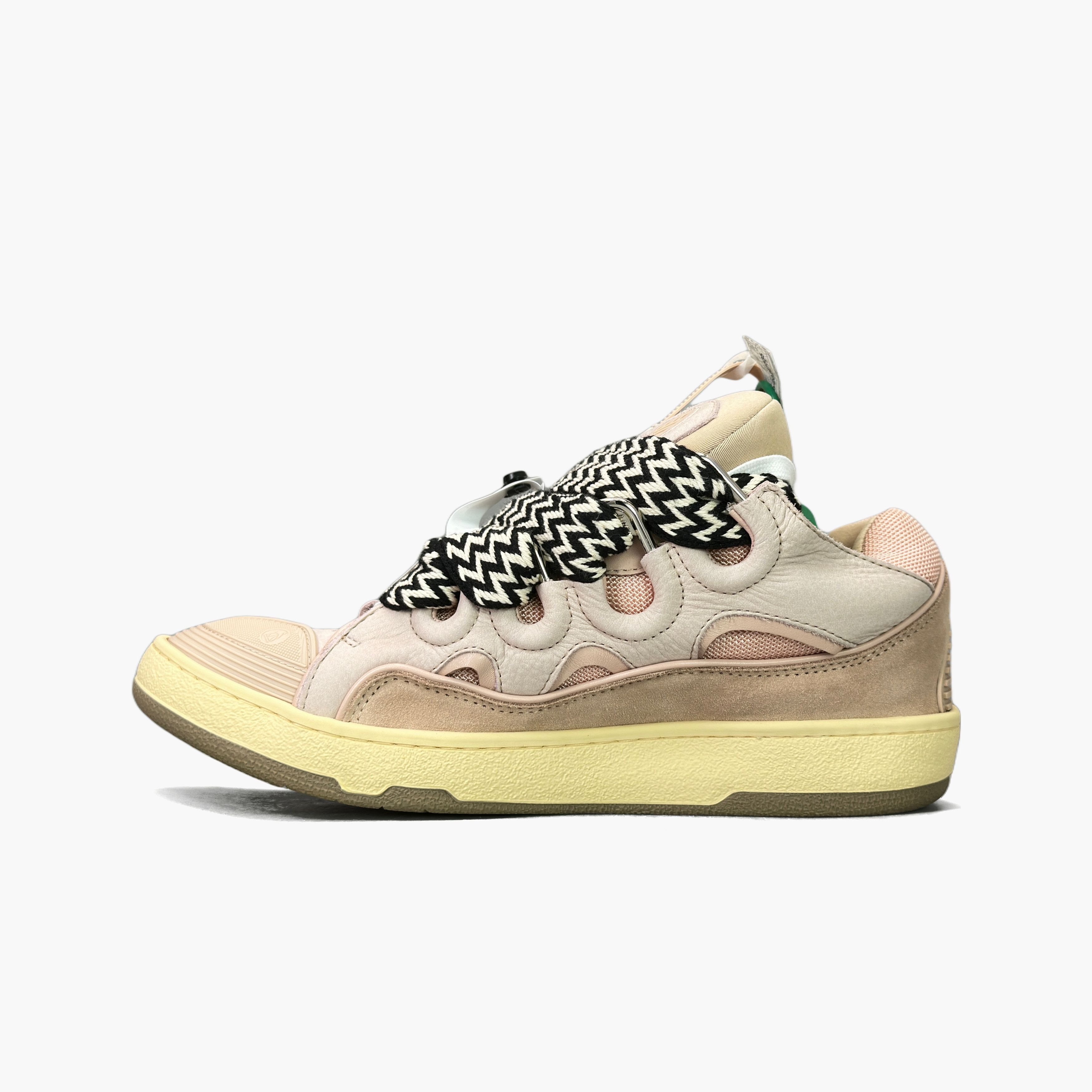Lanvin Lanvin Pink Curb Sneakers Size 10 Size US 10 / EU 43 - 3 Thumbnail