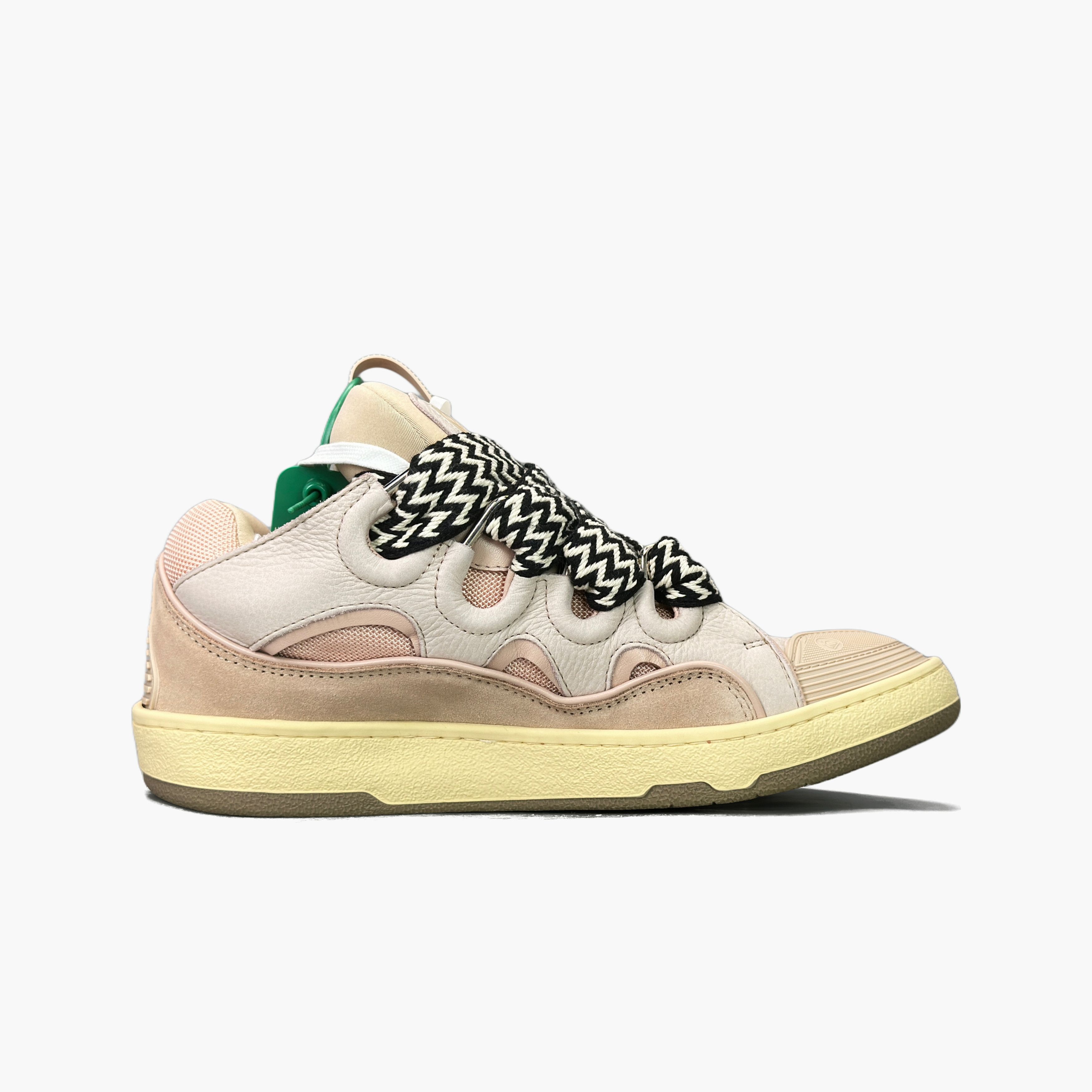 Lanvin Lanvin Pink Curb Sneakers Size 10 Size US 10 / EU 43 - 2 Thumbnail