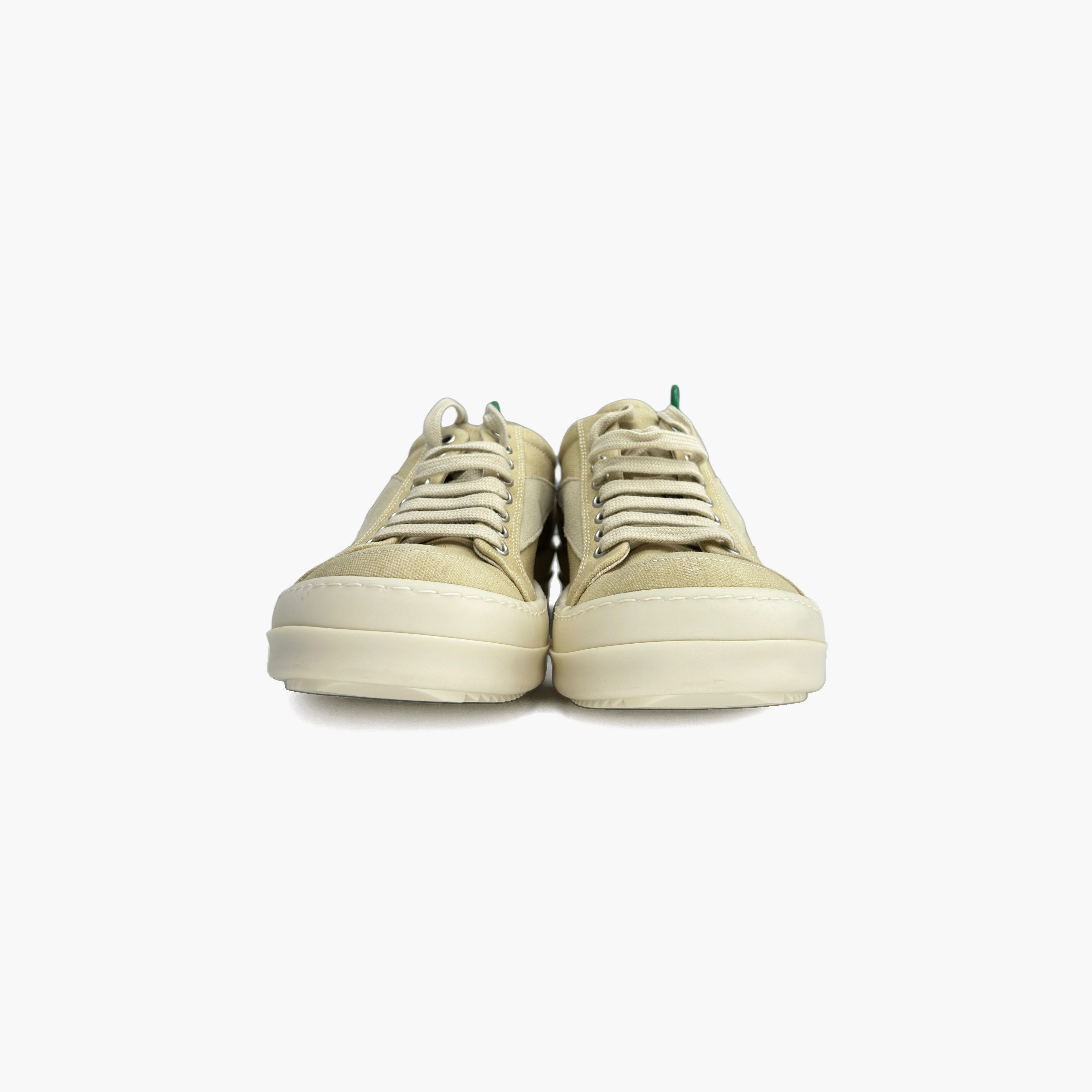 Rick Owens Drkshdw Rick Owens DRKSHDW Canvas Low-Top Sneakers Size 7 Size US 7 / EU 40 - 5 Thumbnail