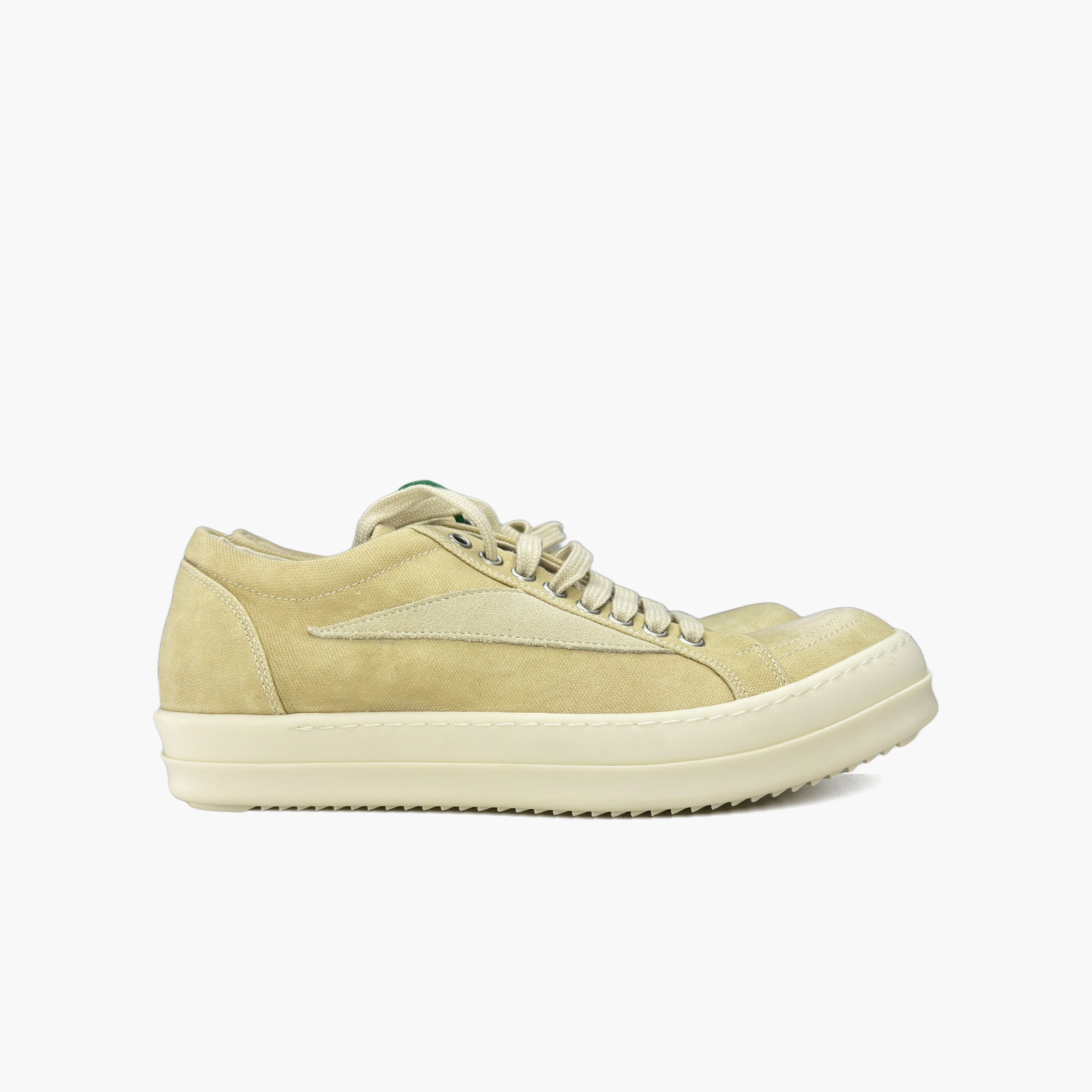Rick Owens Drkshdw Rick Owens DRKSHDW Canvas Low-Top Sneakers Size 7 Size US 7 / EU 40 - 4 Thumbnail