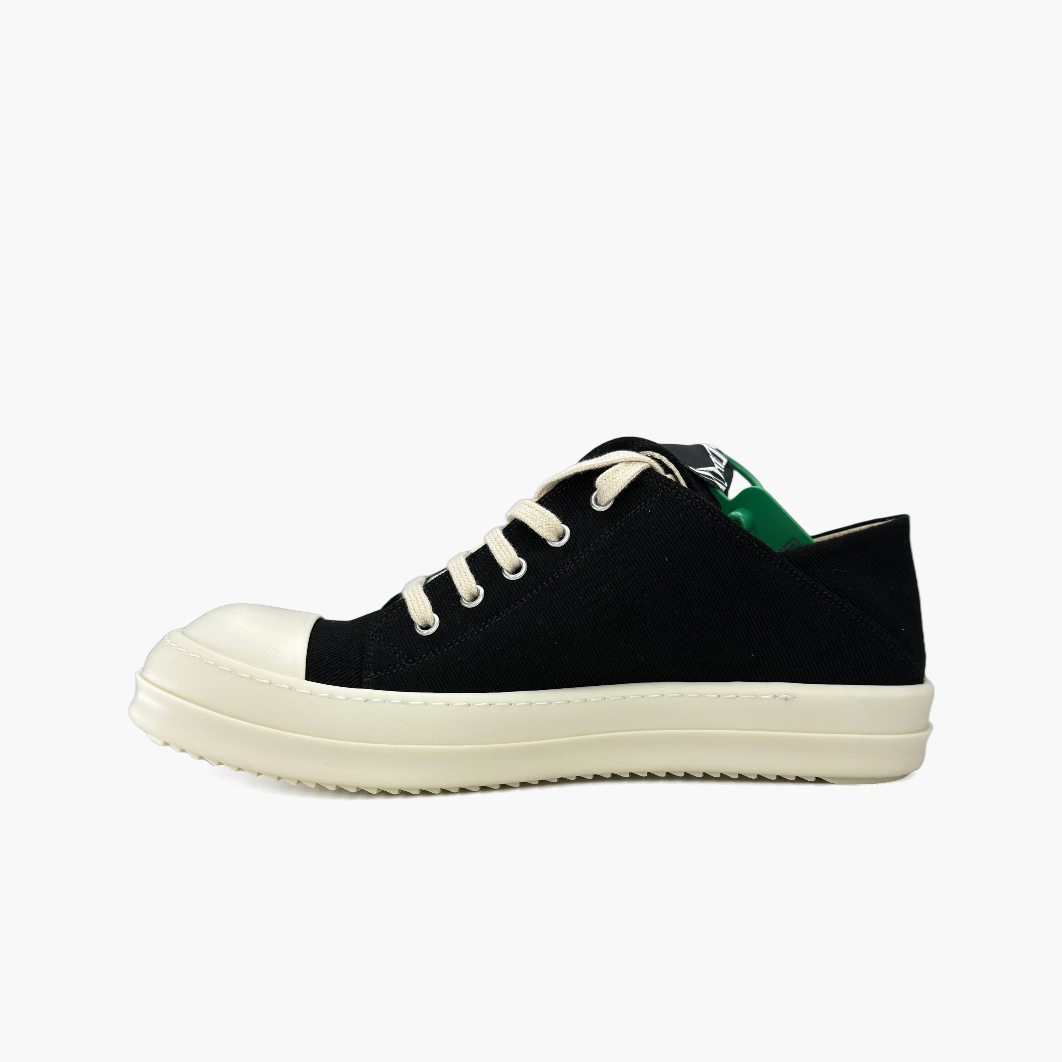 Rick Owens Drkshdw Rick Owens DRKSHDW Canvas Low-Top Sneakers Size 10 Size US 10 / EU 43 - 3 Thumbnail