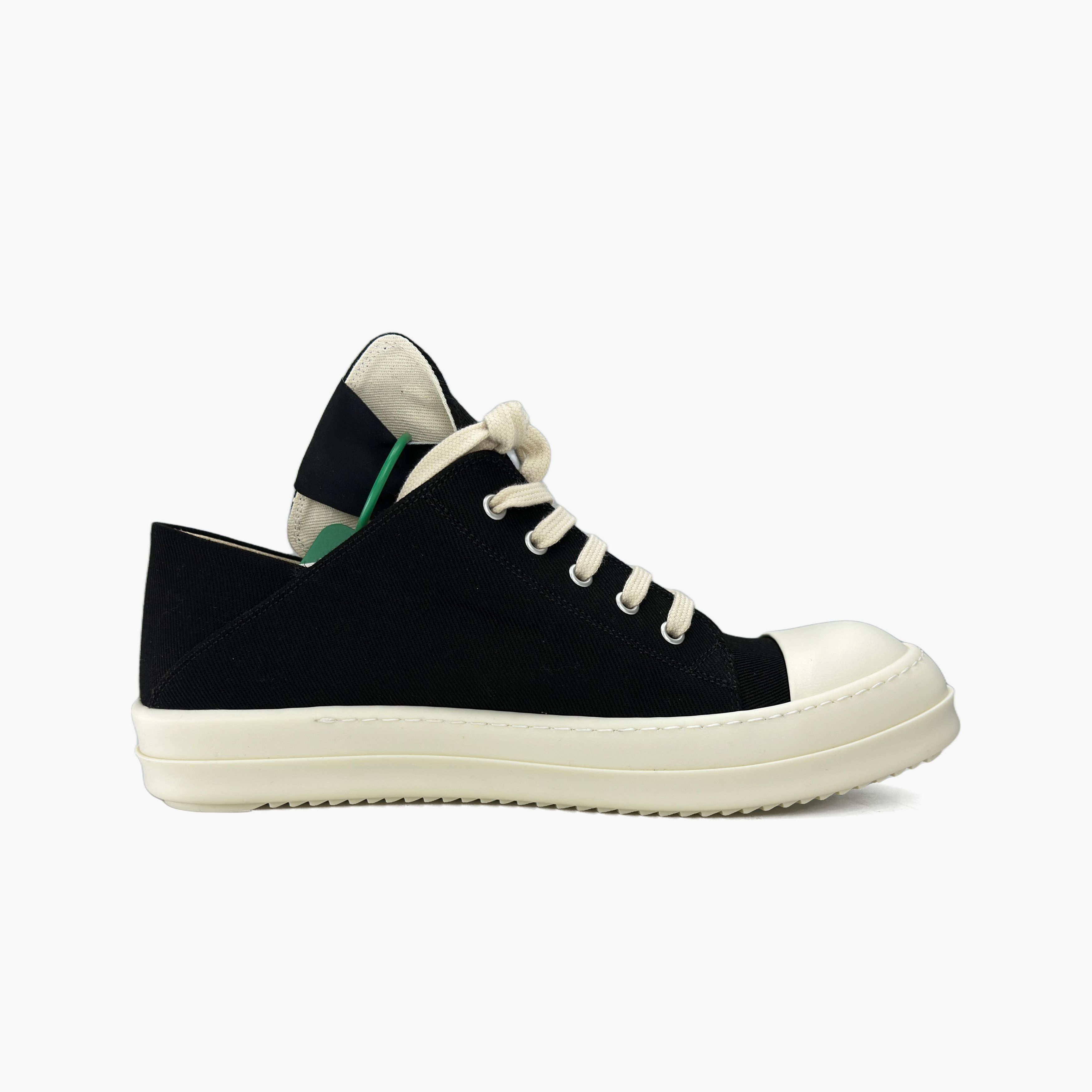 Rick Owens Drkshdw Rick Owens DRKSHDW Canvas Low-Top Sneakers Size 10 Size US 10 / EU 43 - 2 Thumbnail