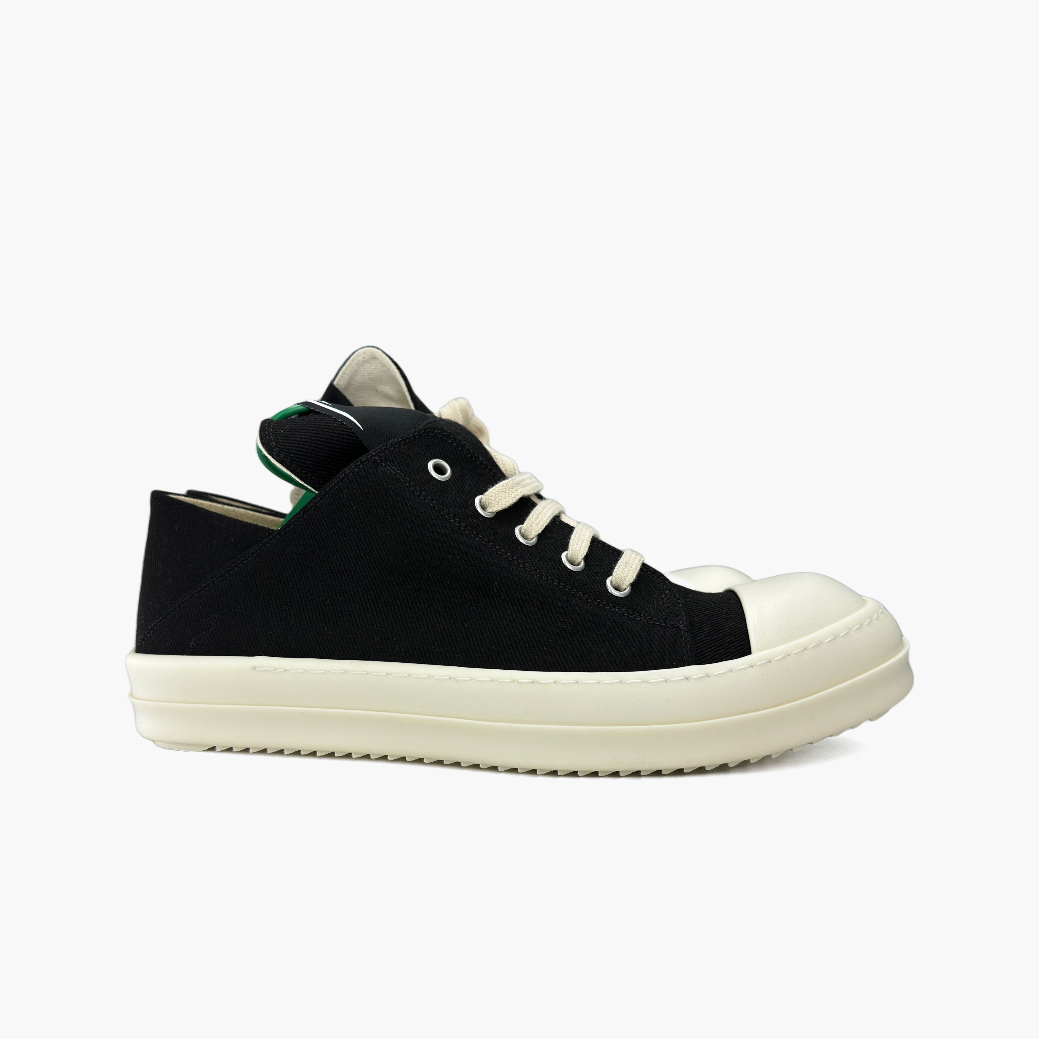 Rick Owens Drkshdw Rick Owens DRKSHDW Canvas Low-Top Sneakers Size 10 Size US 10 / EU 43 - 4 Thumbnail