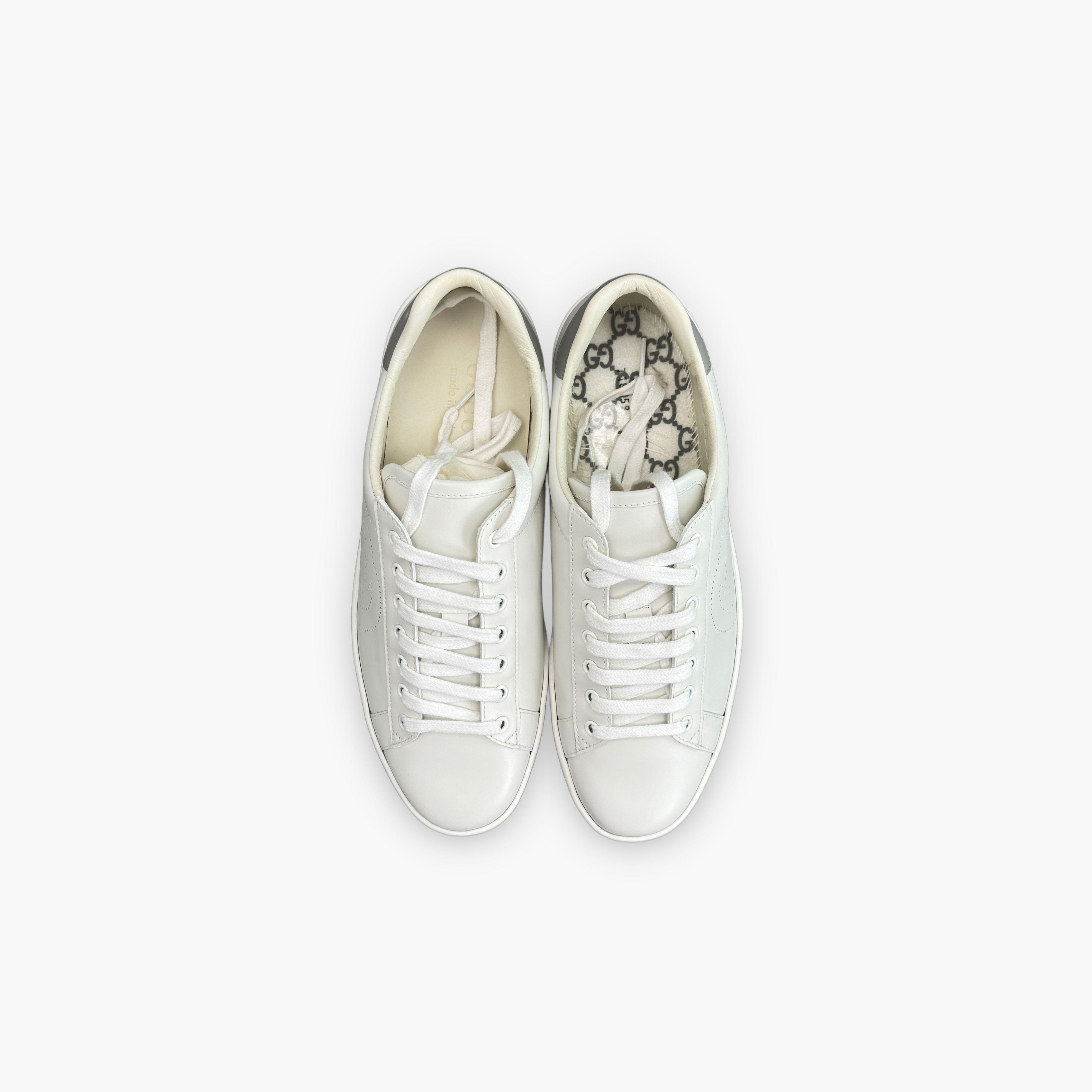 Gucci Gucci Ace Perforated G Low-Top Sneakers Size 9 Size US 9 / EU 42 - 9 Thumbnail