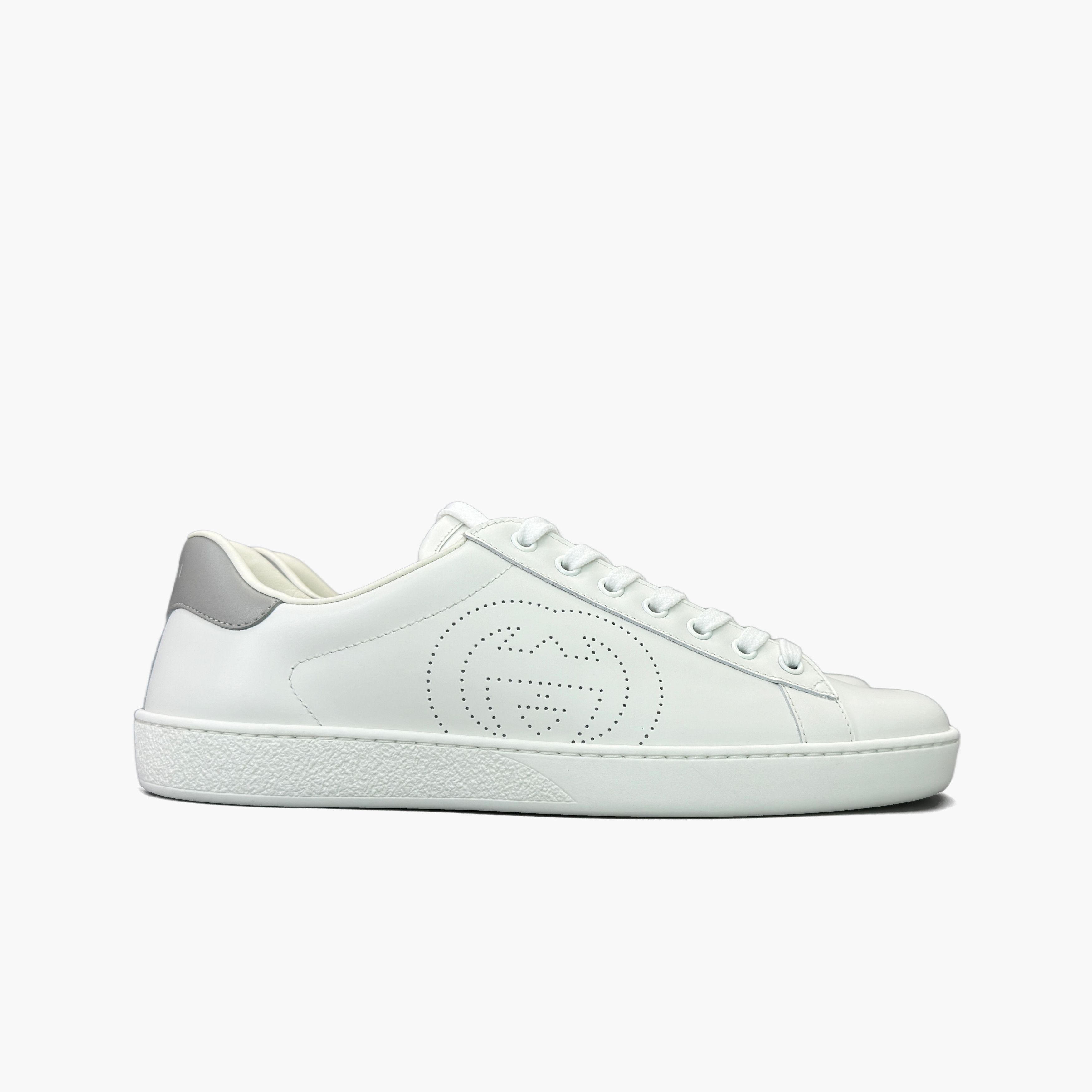 Gucci Gucci Ace Perforated G Low-Top Sneakers Size 9 Size US 9 / EU 42 - 4 Thumbnail