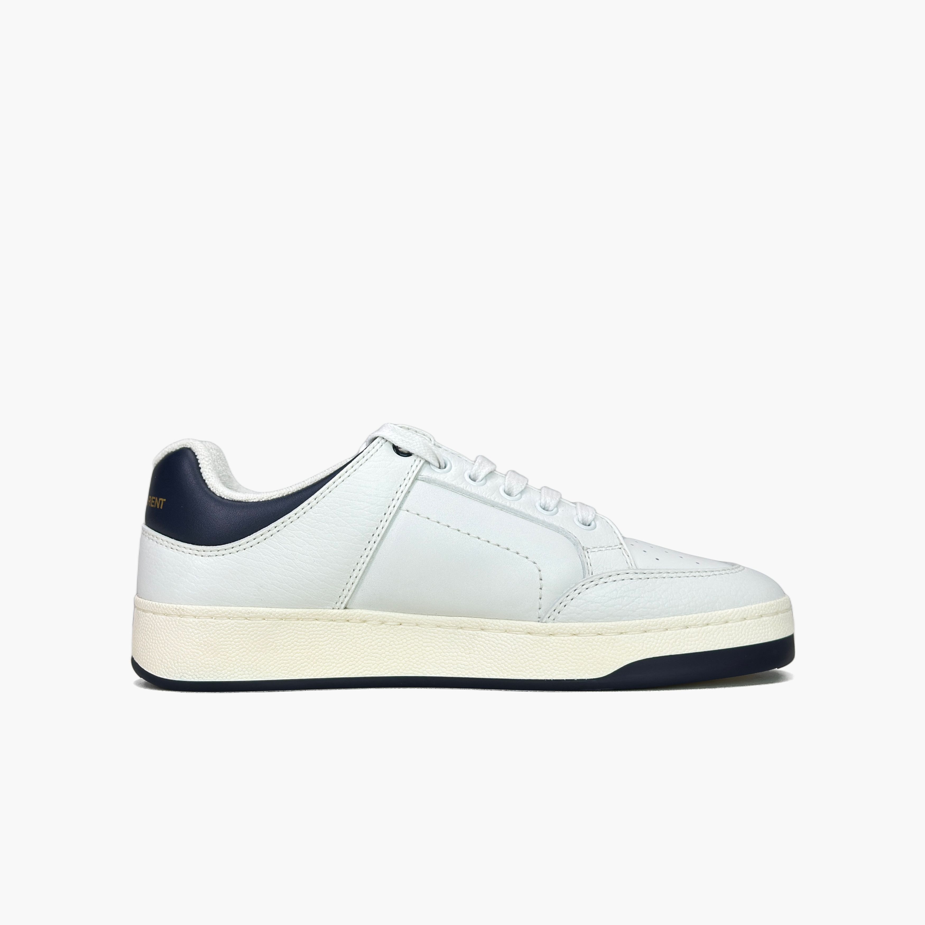 Saint Laurent Paris Saint Laurent SL/61 Leather Low-Top Sneakers Size 6 Size US 6 / EU 39 - 2 Thumbnail
