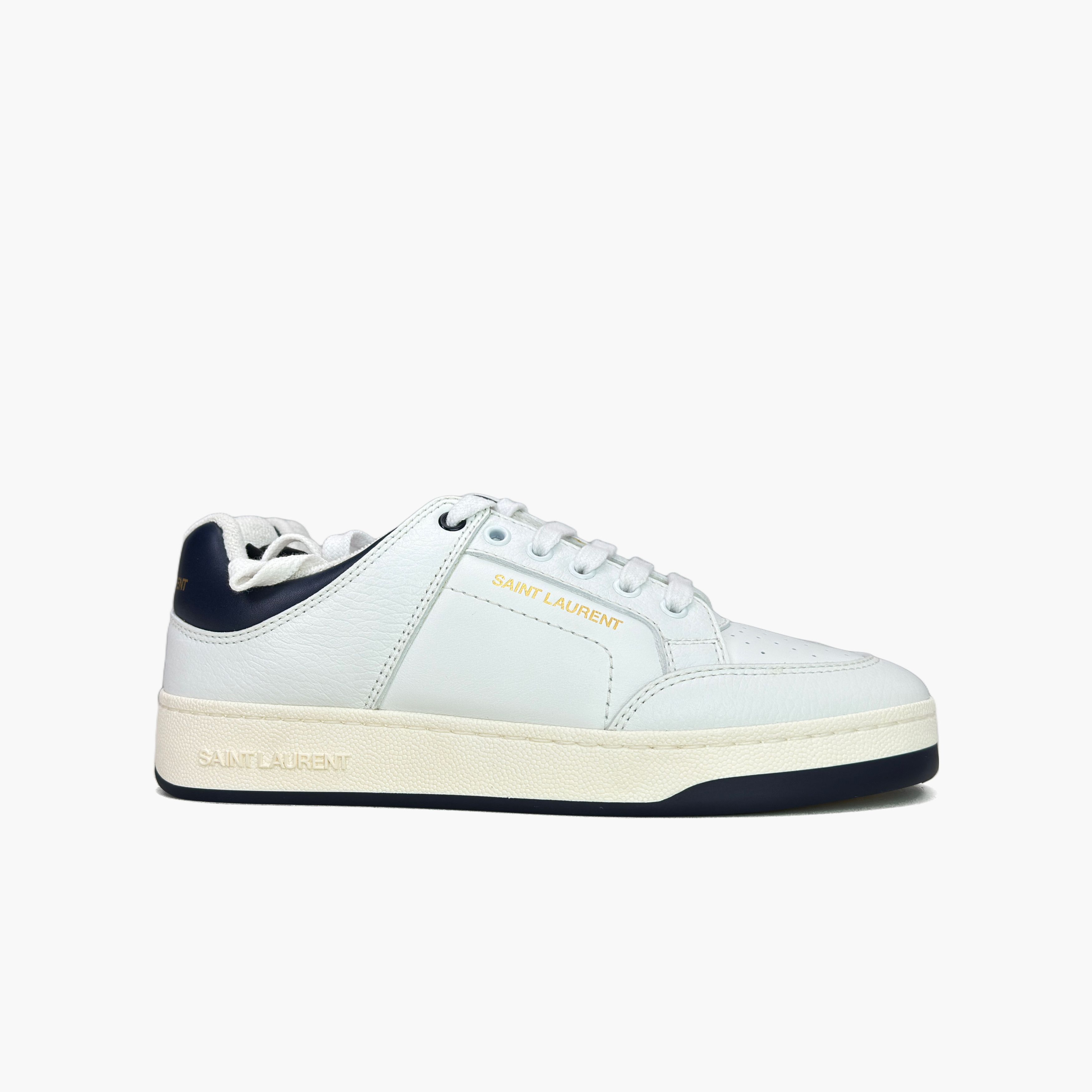 Saint Laurent Paris Saint Laurent SL/61 Leather Low-Top Sneakers Size 6 Size US 6 / EU 39 - 4 Thumbnail