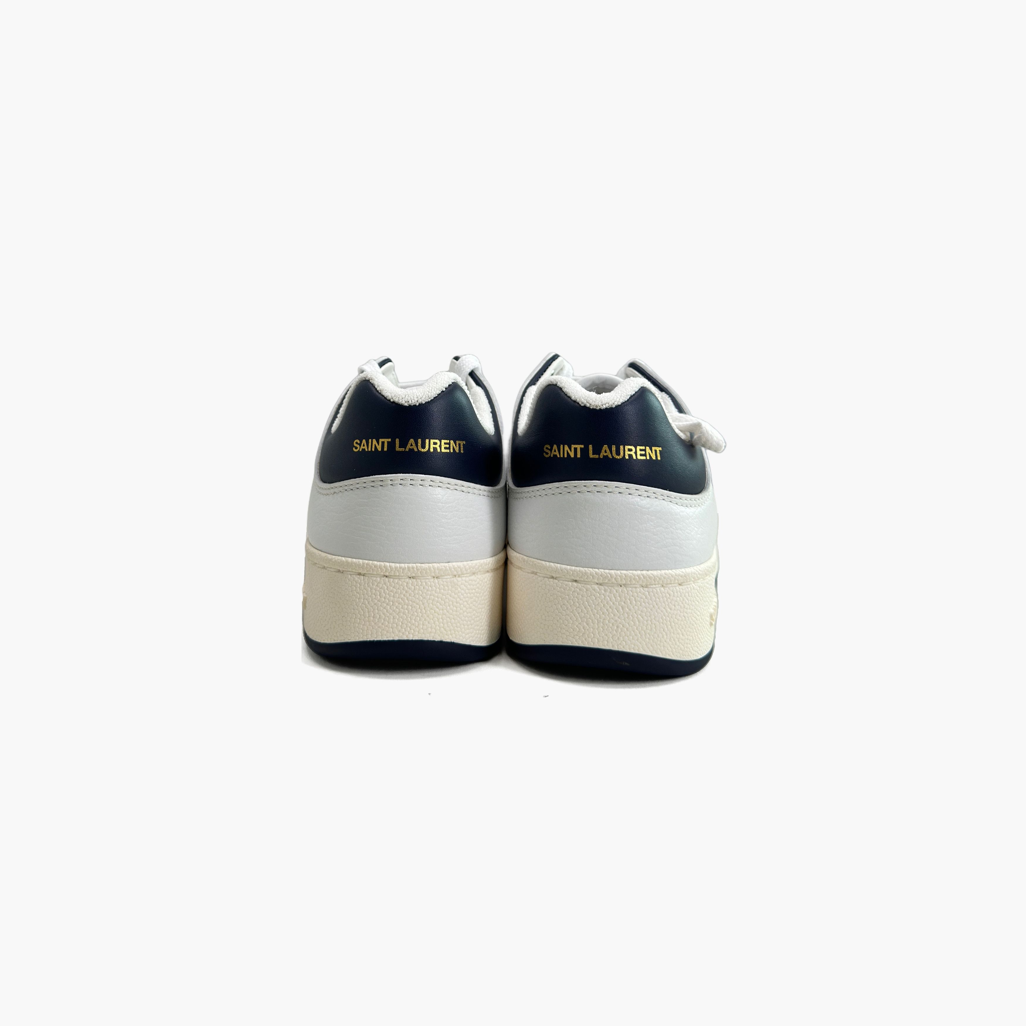 Saint Laurent Paris Saint Laurent SL/61 Leather Low-Top Sneakers Size 6 Size US 6 / EU 39 - 6 Thumbnail
