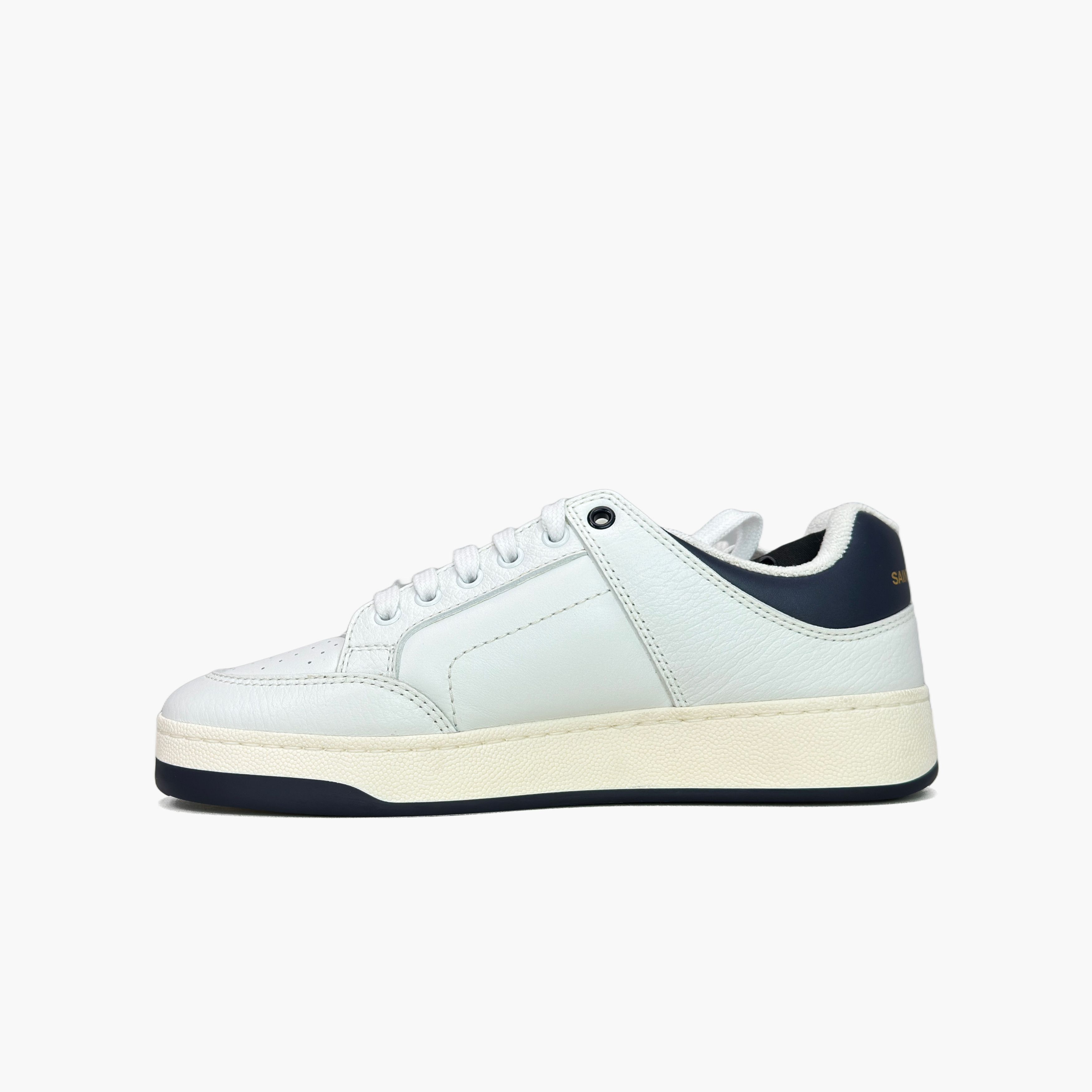Saint Laurent Paris Saint Laurent SL/61 Leather Low-Top Sneakers Size 6 Size US 6 / EU 39 - 3 Thumbnail