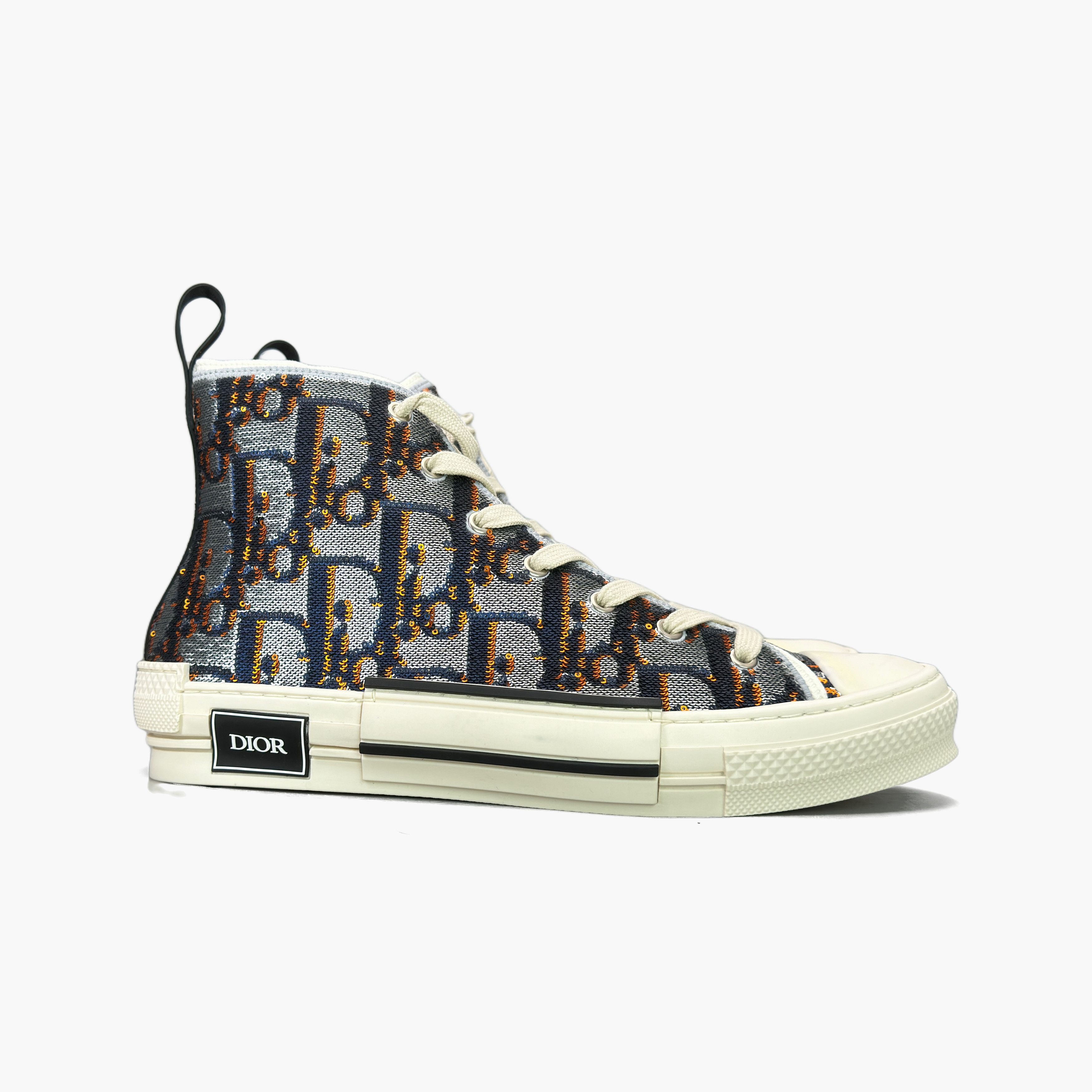 Dior Dior Oblique High-Top Sneakers Size 44 Size US 11 / EU 44 - 4 Thumbnail