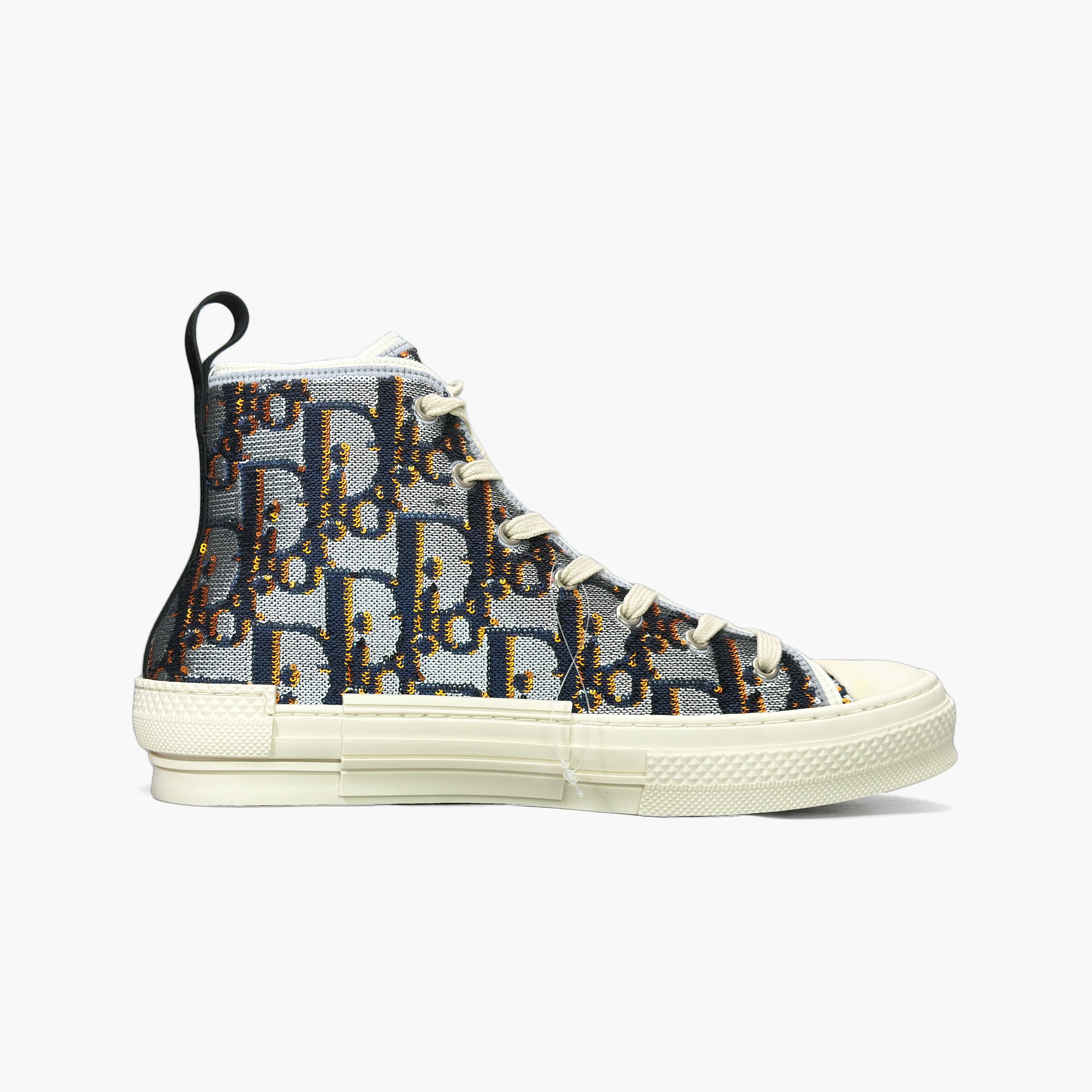 Dior Dior Oblique High-Top Sneakers Size 44 Size US 11 / EU 44 - 2 Thumbnail