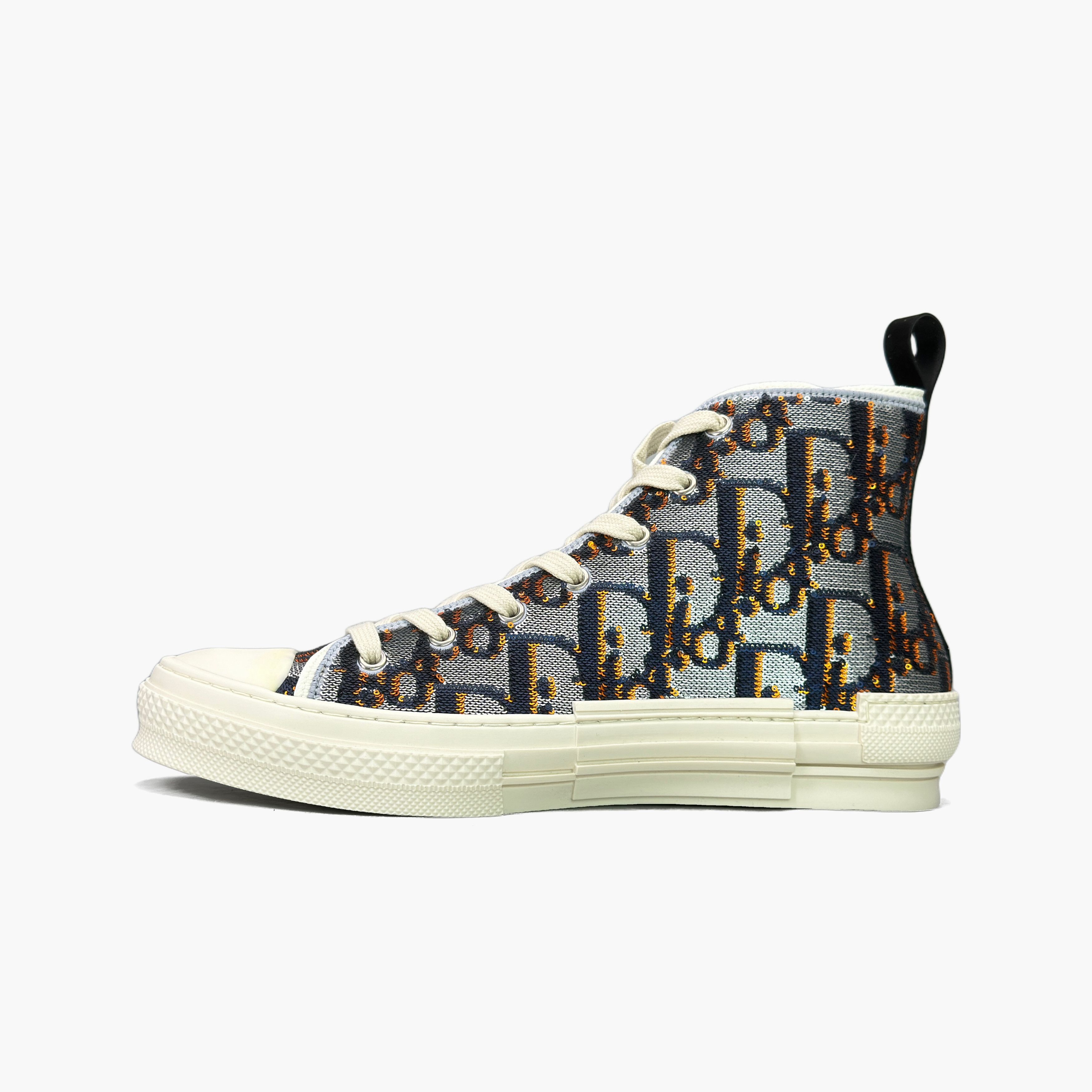 Dior Dior Oblique High-Top Sneakers Size 44 Size US 11 / EU 44 - 3 Thumbnail
