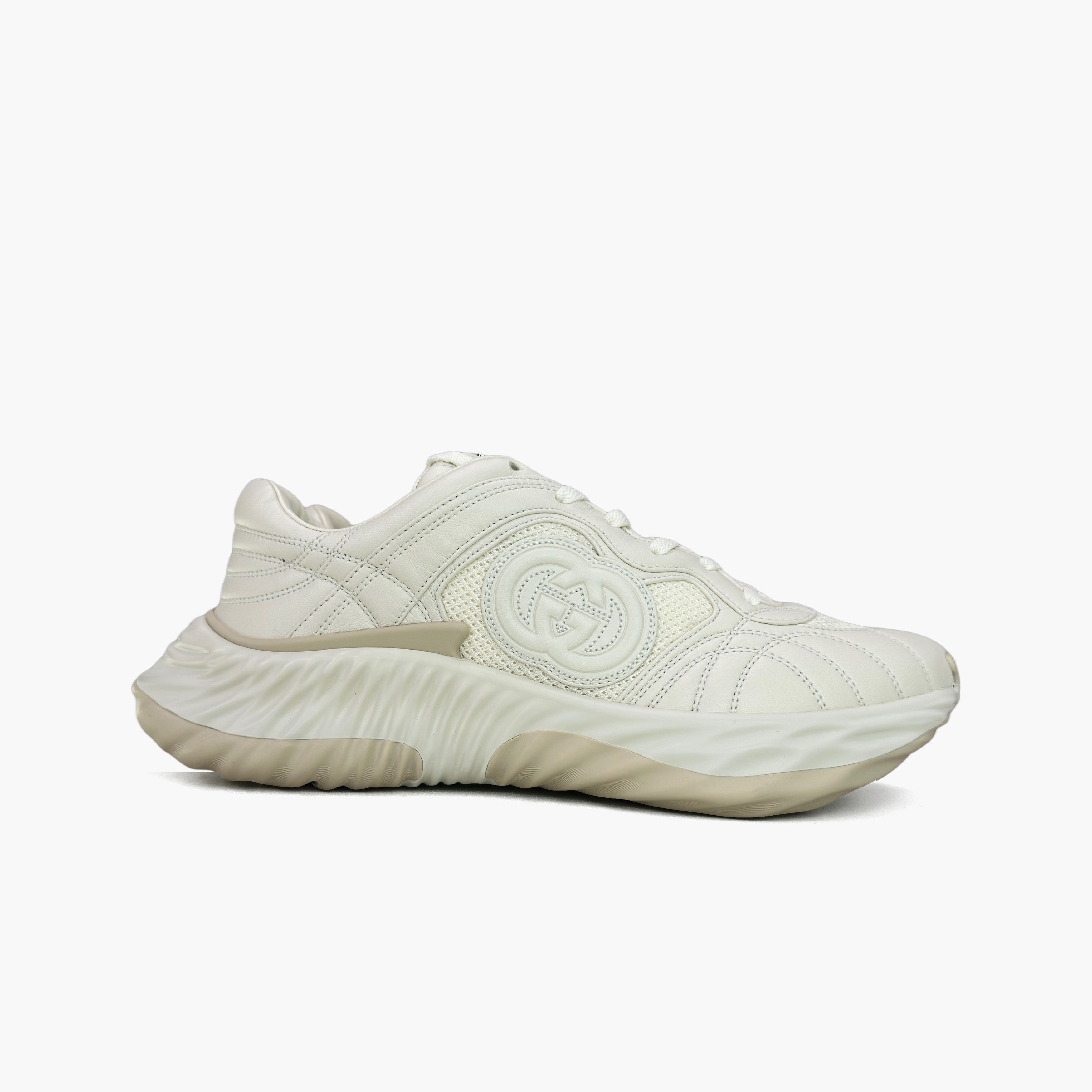 Gucci Gucci Ripple Leather Low-Top Sneakers US 10 Size US 10 / EU 43 - 4 Thumbnail