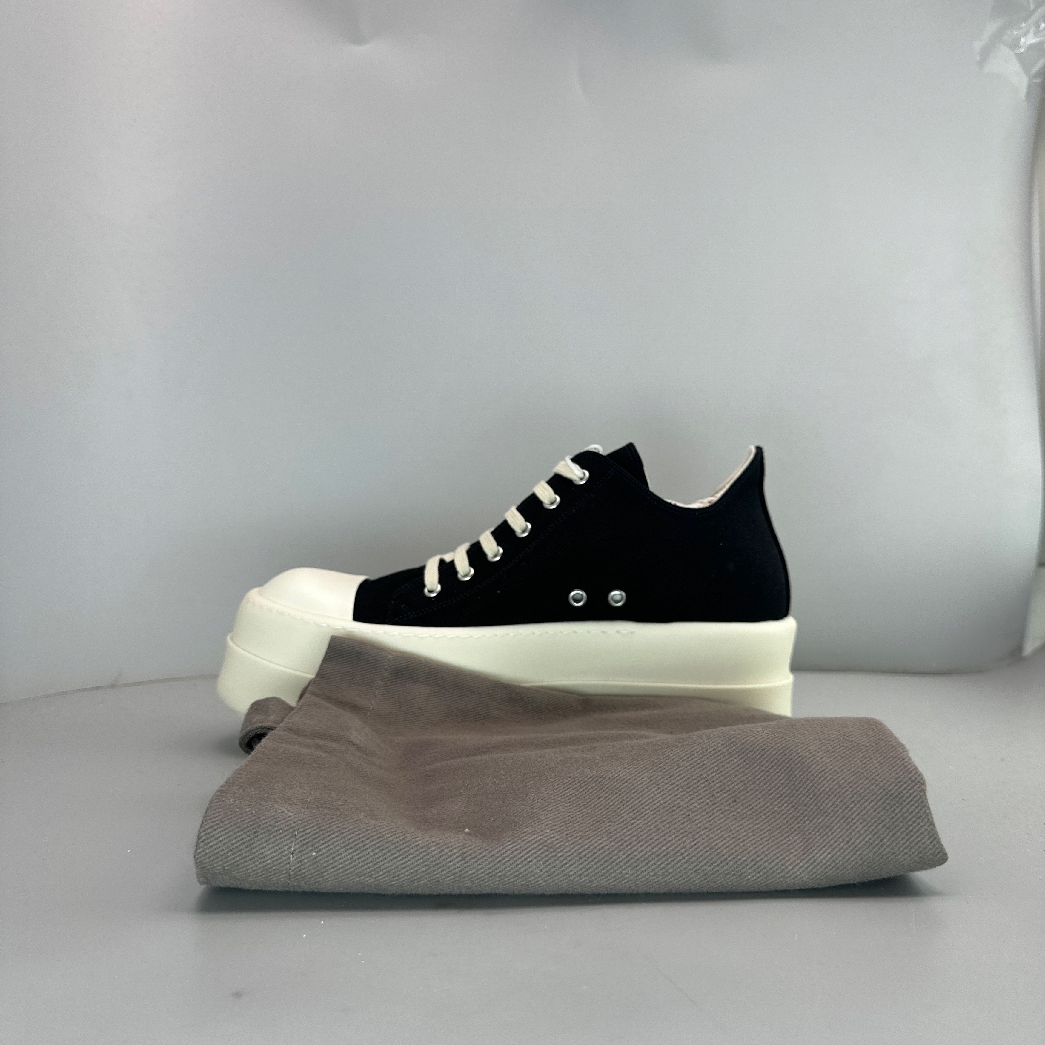 Rick Owens Drkshdw Rick Owens DRKSHDW Platform Low-Top Sneakers Size 10.5 Size US 10 / EU 43 - 10 Thumbnail