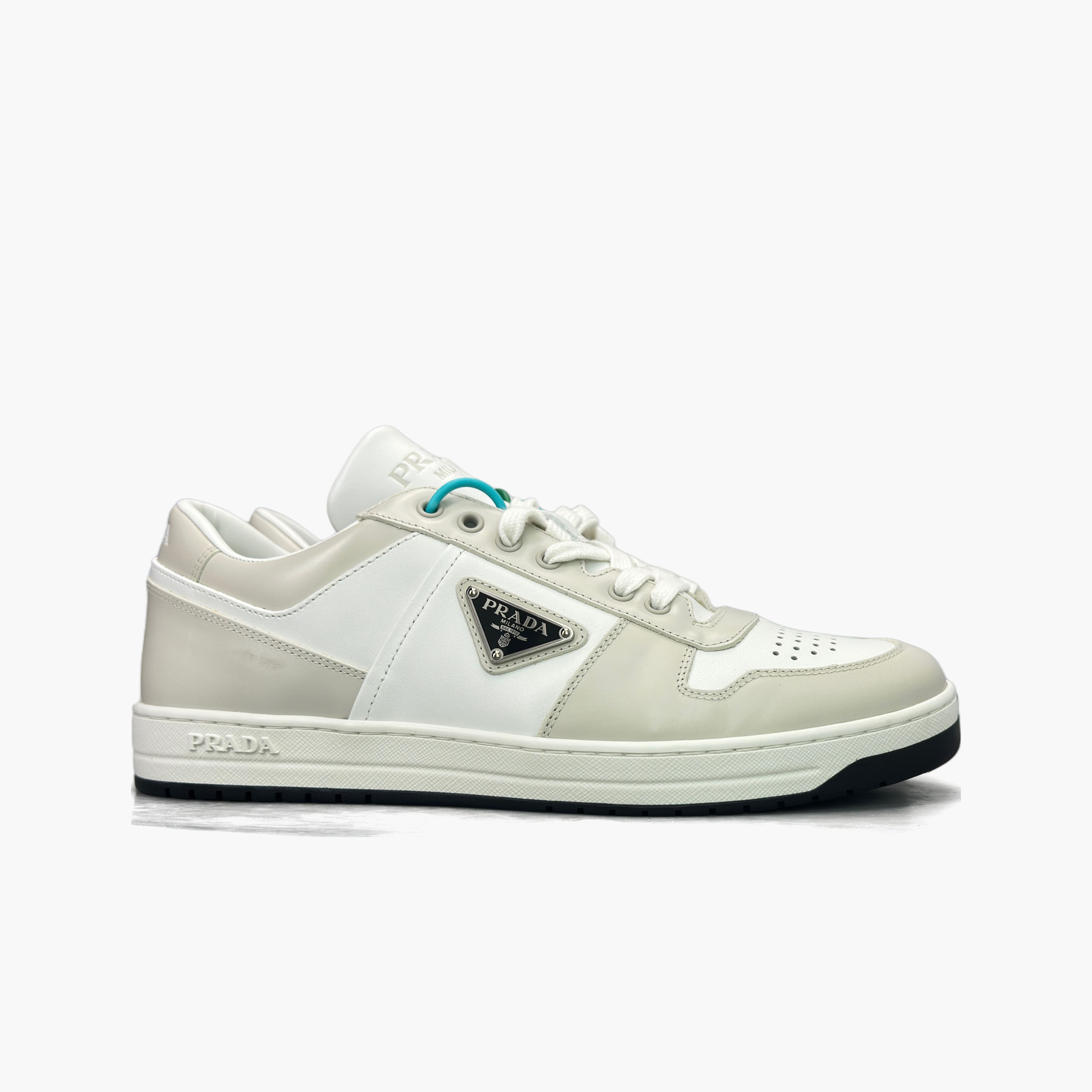 Prada Prada Downtown Leather Low-Top Sneakers Size 8.5 Size US 8.5 / EU 41-42 - 4 Thumbnail