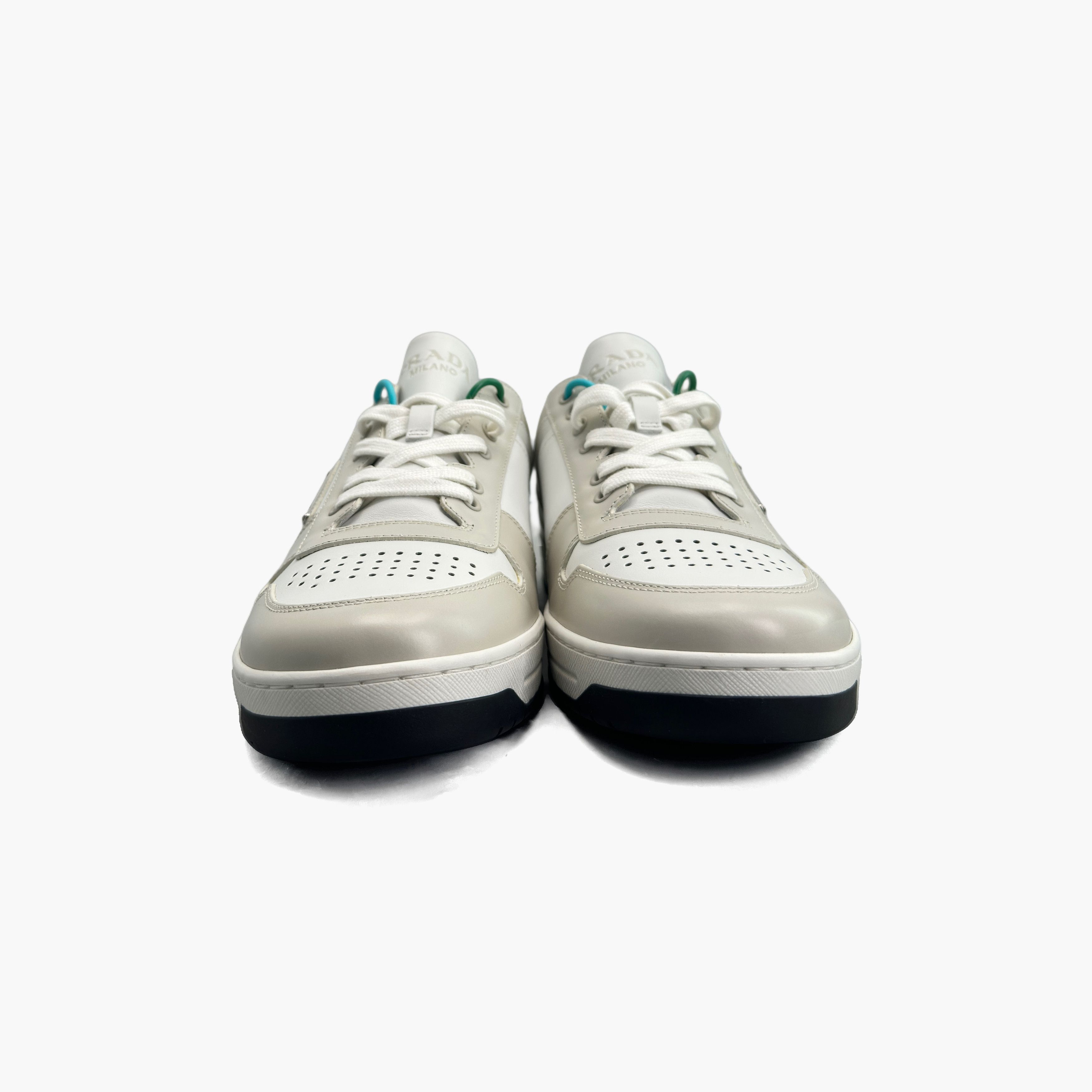 Prada Prada Downtown Leather Low-Top Sneakers Size 8.5 Size US 8.5 / EU 41-42 - 5 Thumbnail