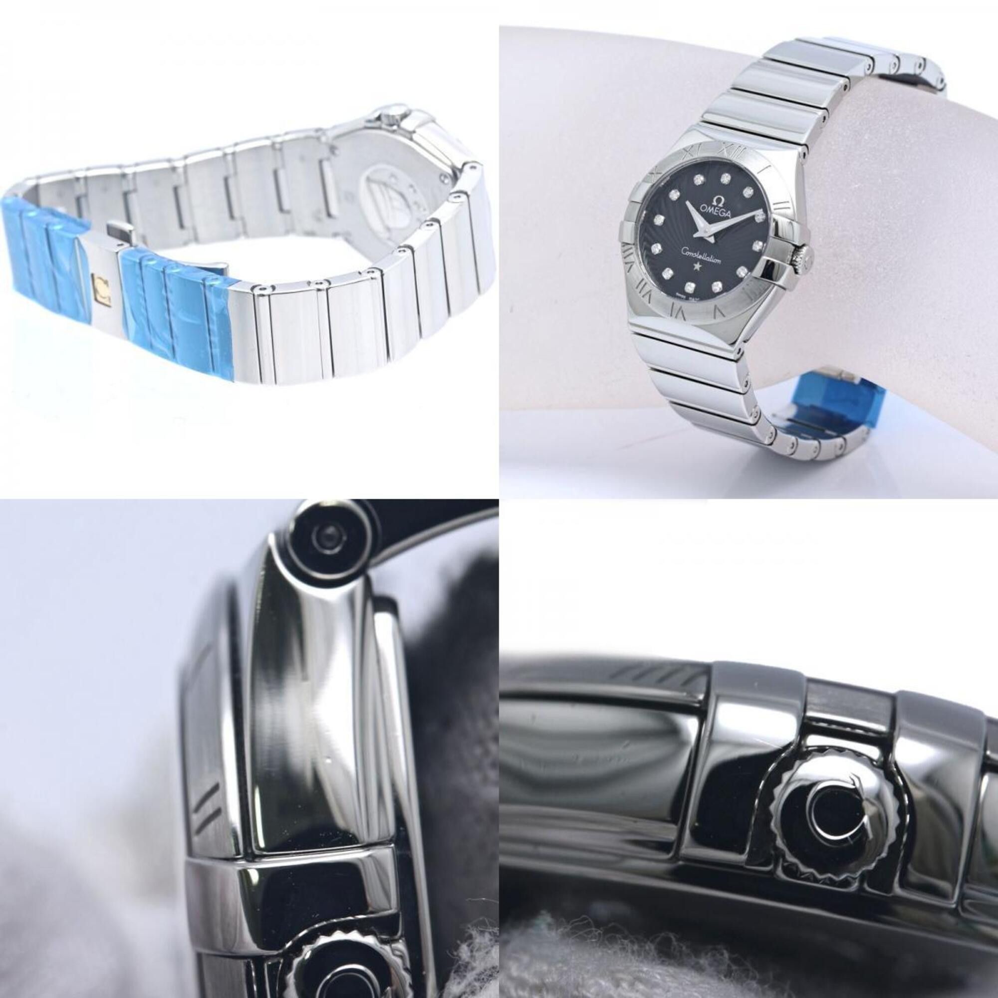 Omega OMEGA Constellation Polished 12-Diamond Watch 123.10.27.60.51.002 Women's Stainless Steel 40353 Size ONE SIZE - 6 Thumbnail