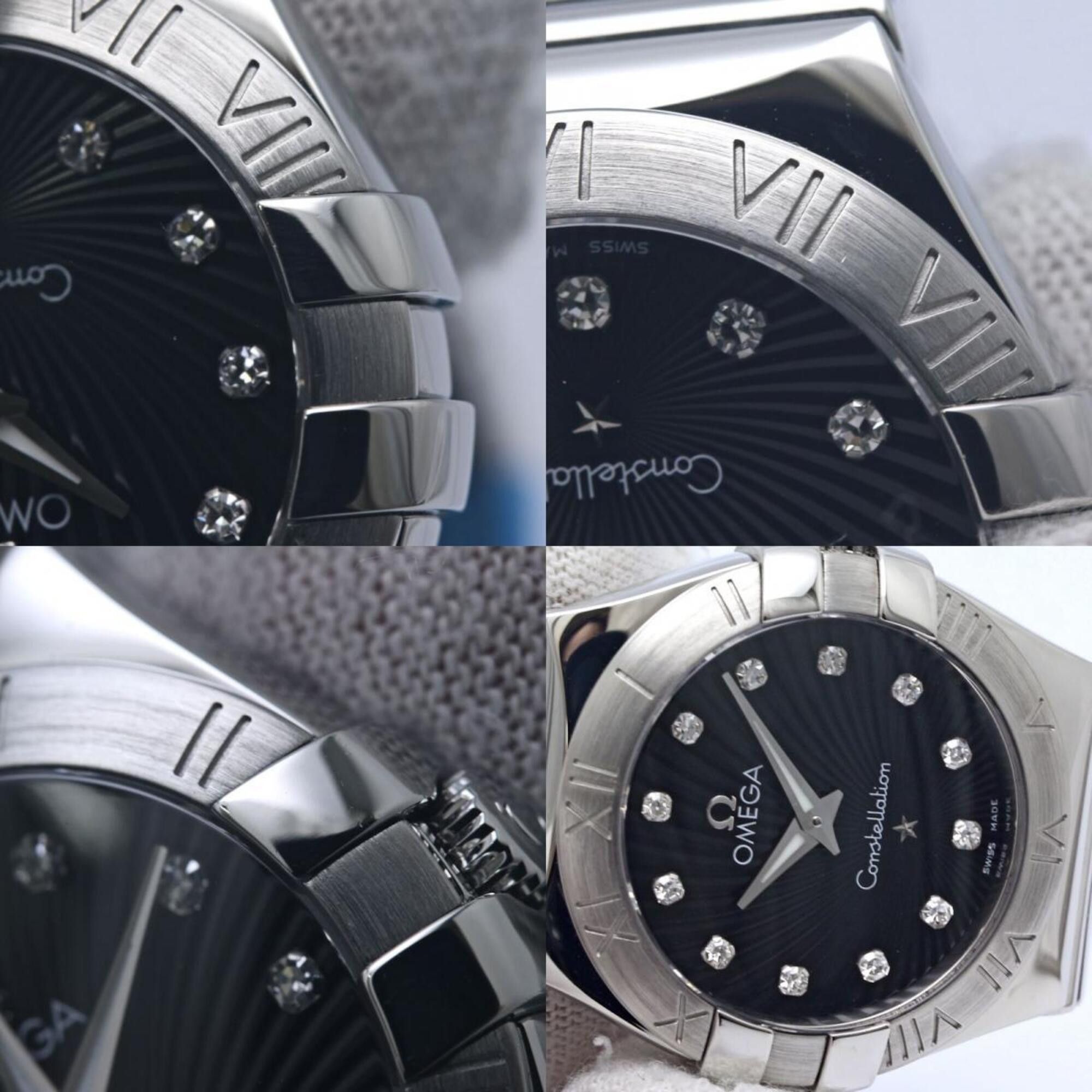 Omega OMEGA Constellation Polished 12-Diamond Watch 123.10.27.60.51.002 Women's Stainless Steel 40353 Size ONE SIZE - 8 Thumbnail