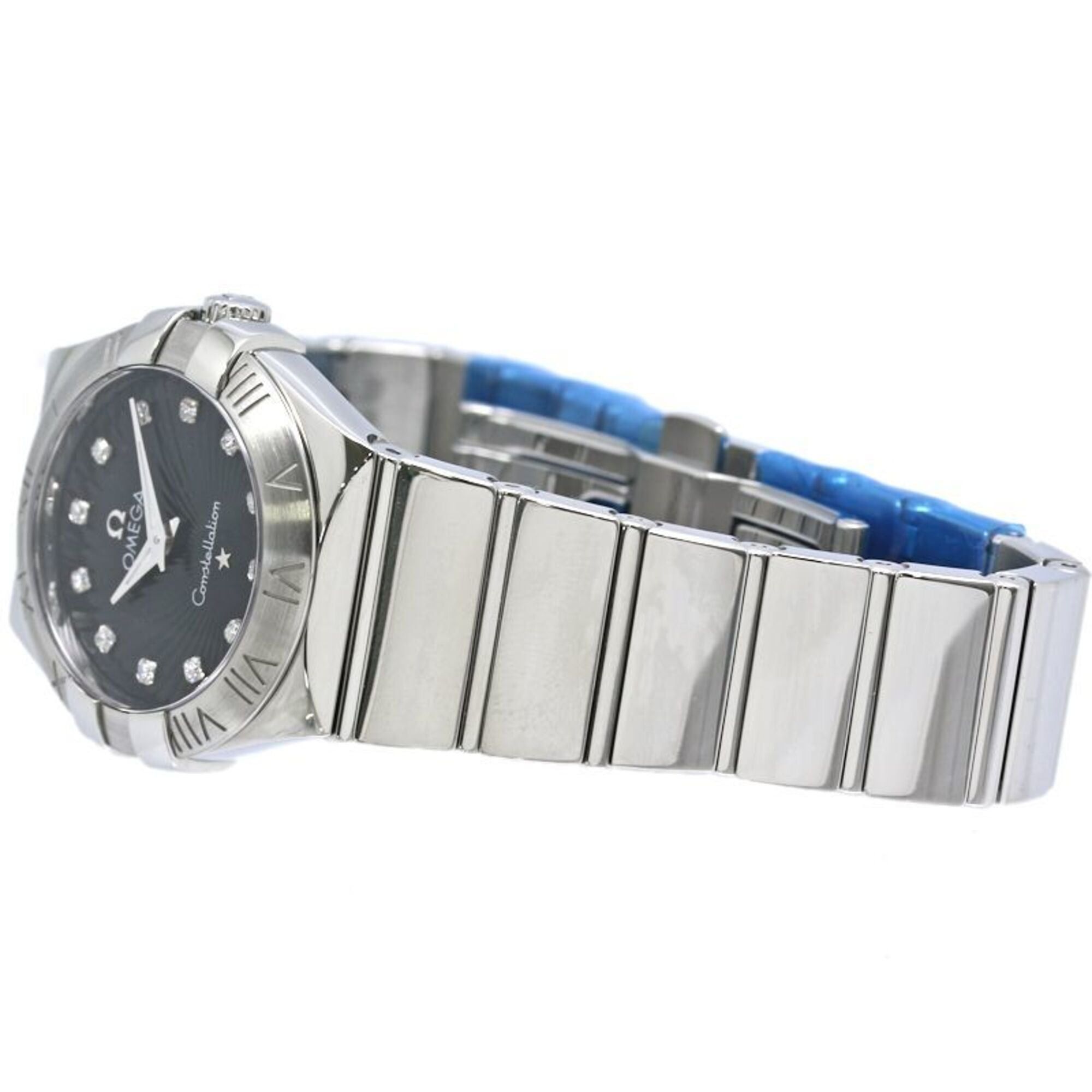 Omega OMEGA Constellation Polished 12-Diamond Watch 123.10.27.60.51.002 Women's Stainless Steel 40353 Size ONE SIZE - 3 Thumbnail