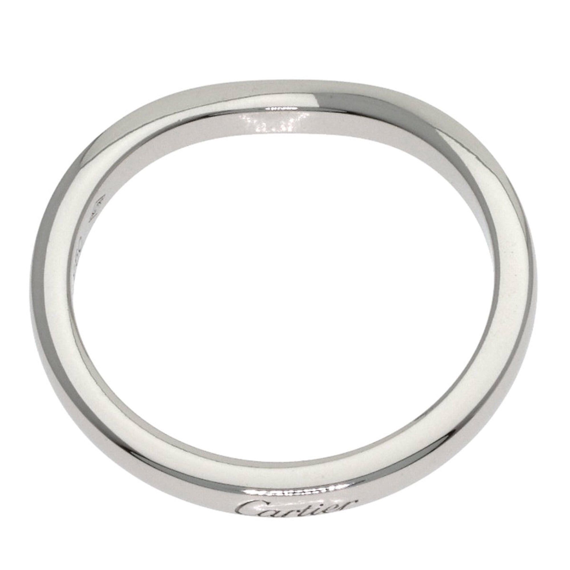 Cartier Cartier Ballerina Wedding Ring #48, Platinum PT950, Women's. Size ONE SIZE - 4 Thumbnail