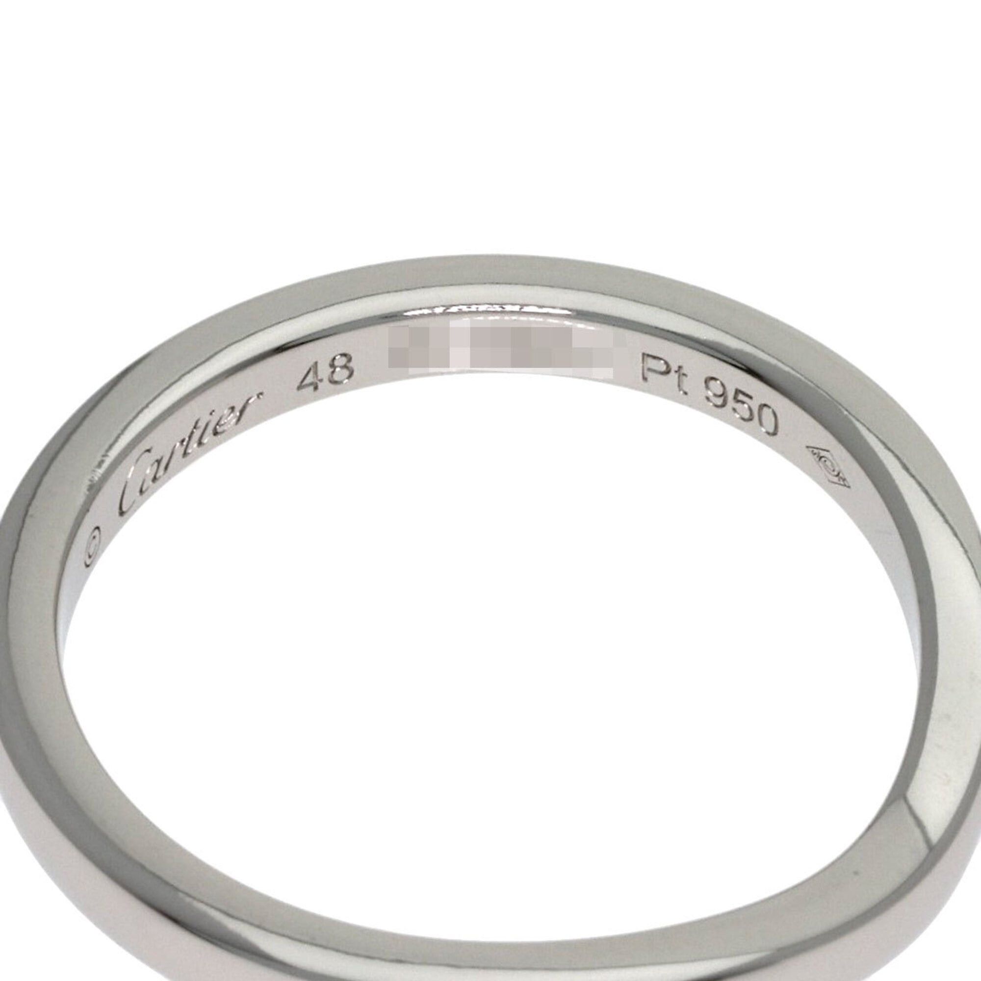 Cartier Cartier Ballerina Wedding Ring #48, Platinum PT950, Women's. Size ONE SIZE - 5 Thumbnail