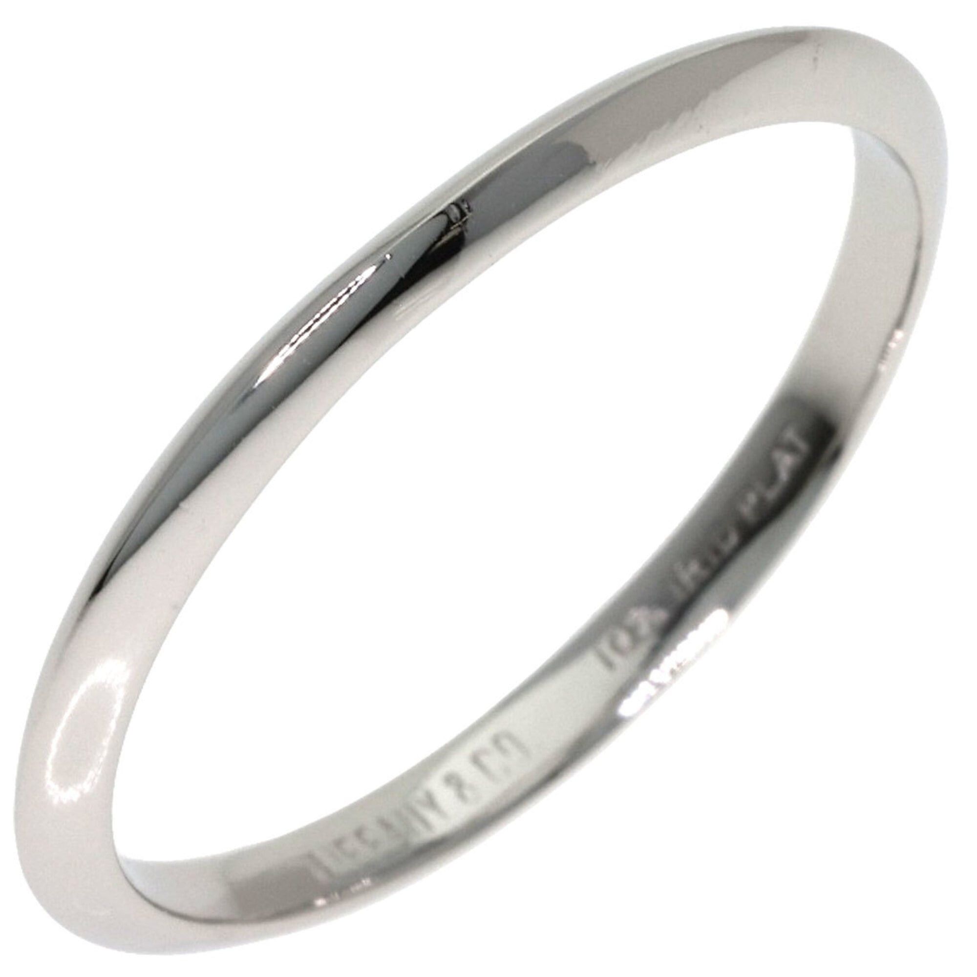 Tiffany & Co. Tiffany & Co. Knife Edge Ring, Platinum PT950, Women's Ring. Size ONE SIZE - 2 Thumbnail