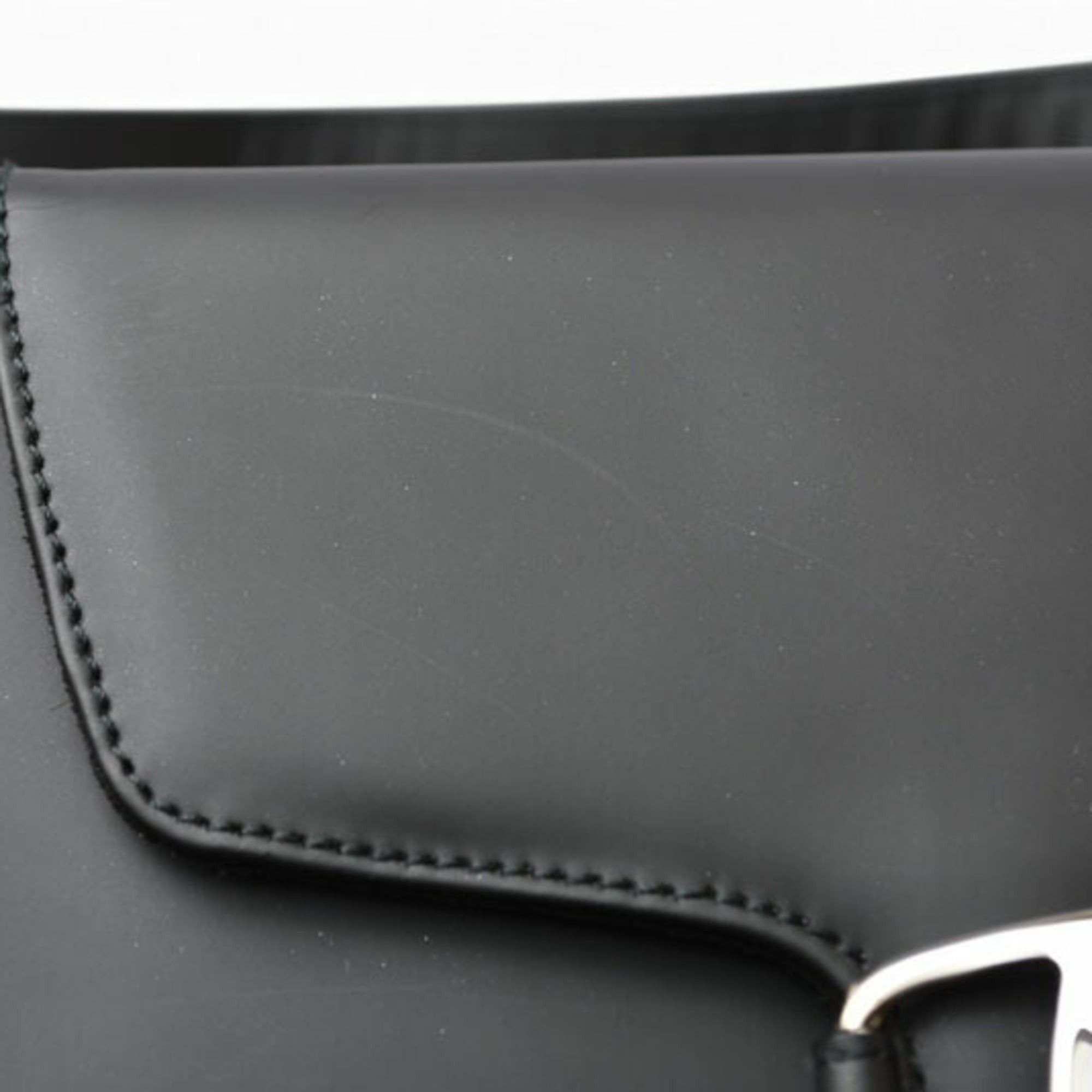 Salvatore Ferragamo Salvatore Ferragamo Ferragamo Tote Bag Shoulder Salvatore Vara Chain Black AU-21 0186 Size ONE SIZE - 10 Thumbnail