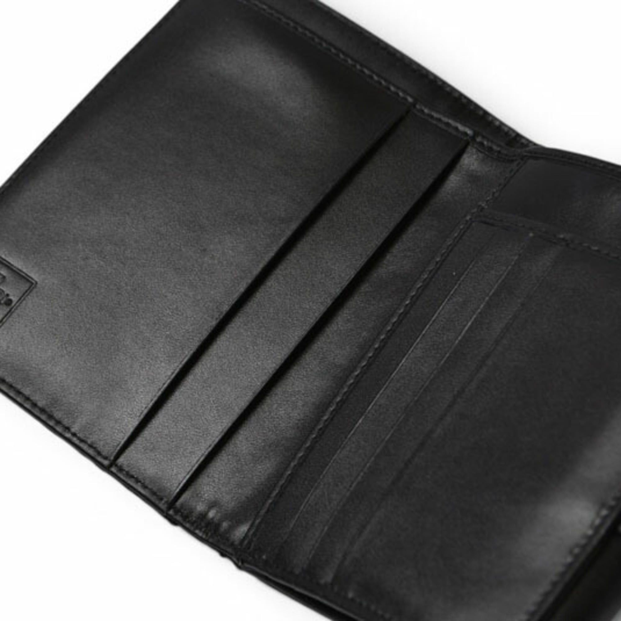 Fendi Fendi Bi-fold Wallet 8M0035 ZUCCA Pattern Black Size ONE SIZE - 7 Thumbnail