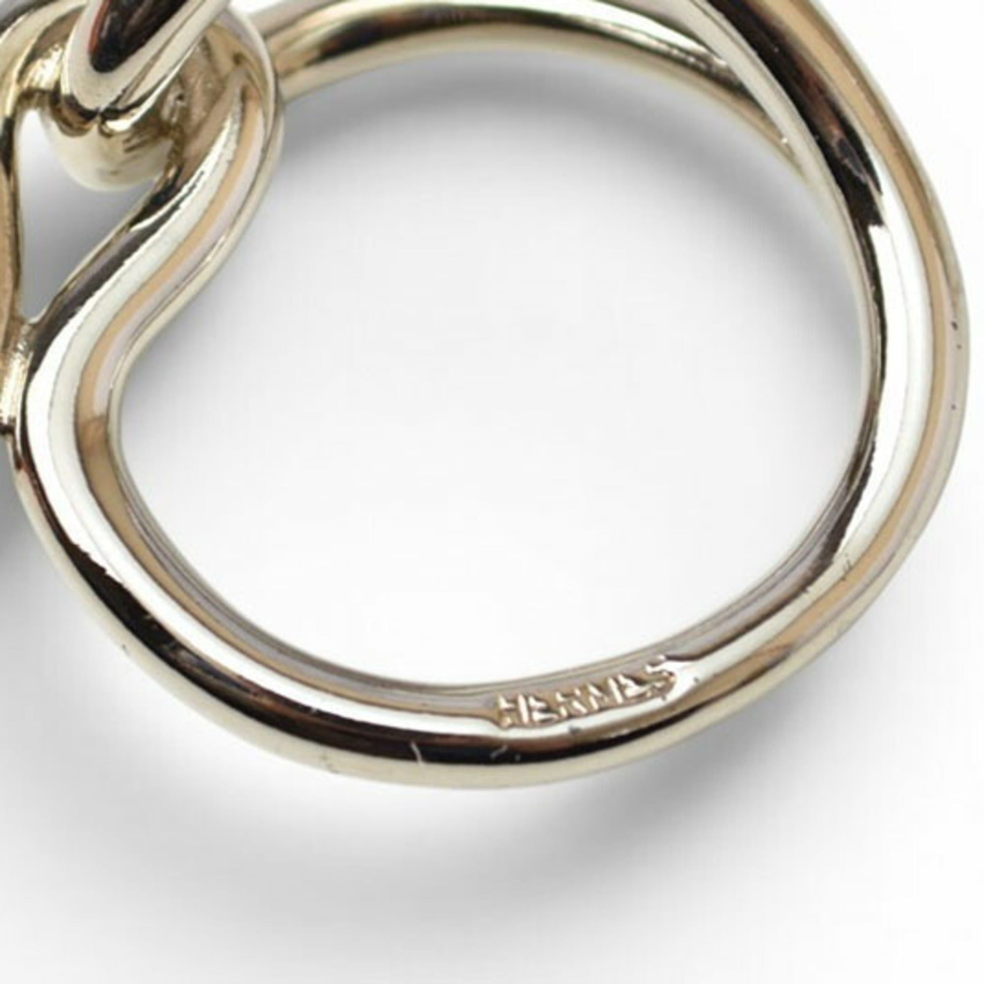 Hermes Hermes Scarf Ring Holder HERMES Jumbo Silver Palladium Size ONE SIZE - 7 Thumbnail