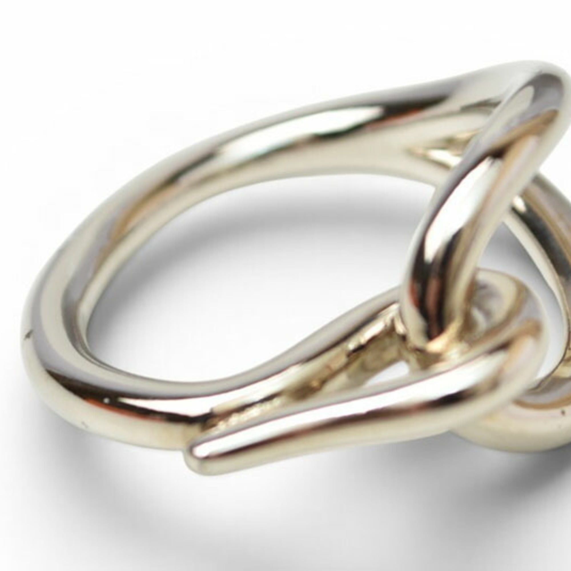 Hermes Hermes Scarf Ring Holder HERMES Jumbo Silver Palladium Size ONE SIZE - 4 Thumbnail