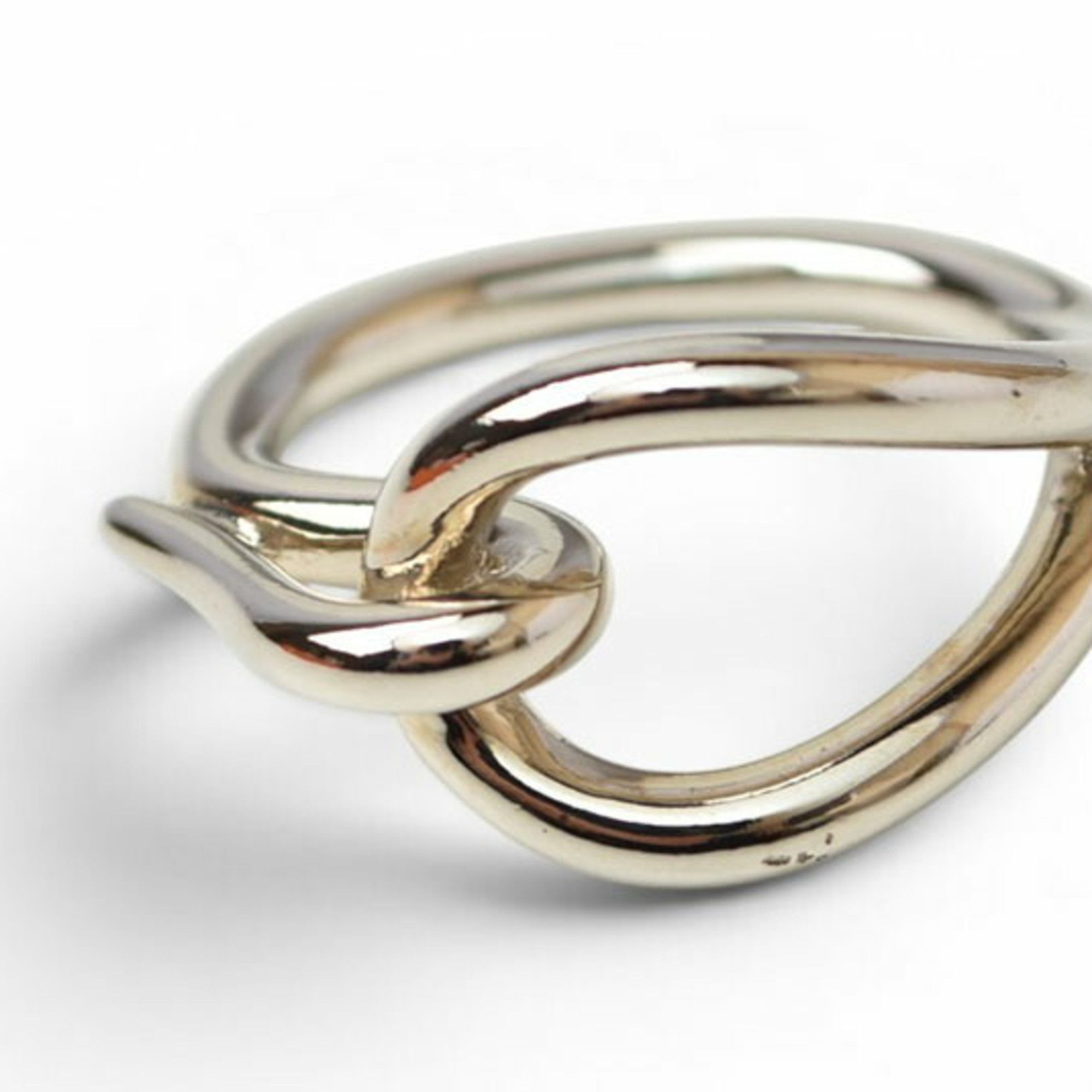 Hermes Hermes Scarf Ring Holder HERMES Jumbo Silver Palladium Size ONE SIZE - 3 Thumbnail
