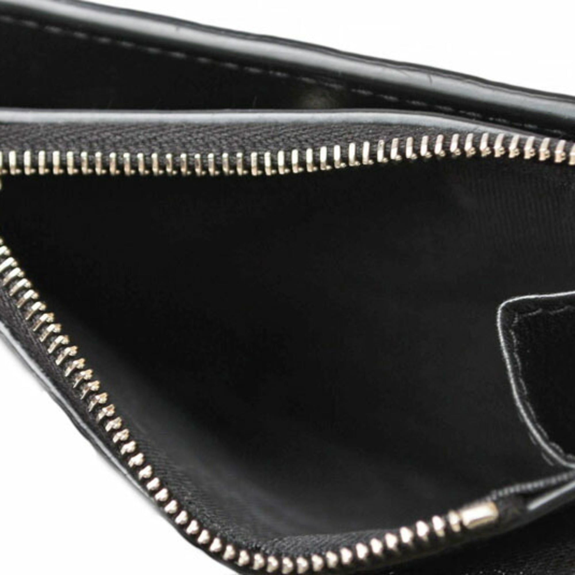 Gucci Gucci Outlet Unused Mini Folding Wallet GUCCI Microguccissima Black 544475 Size ONE SIZE - 9 Thumbnail