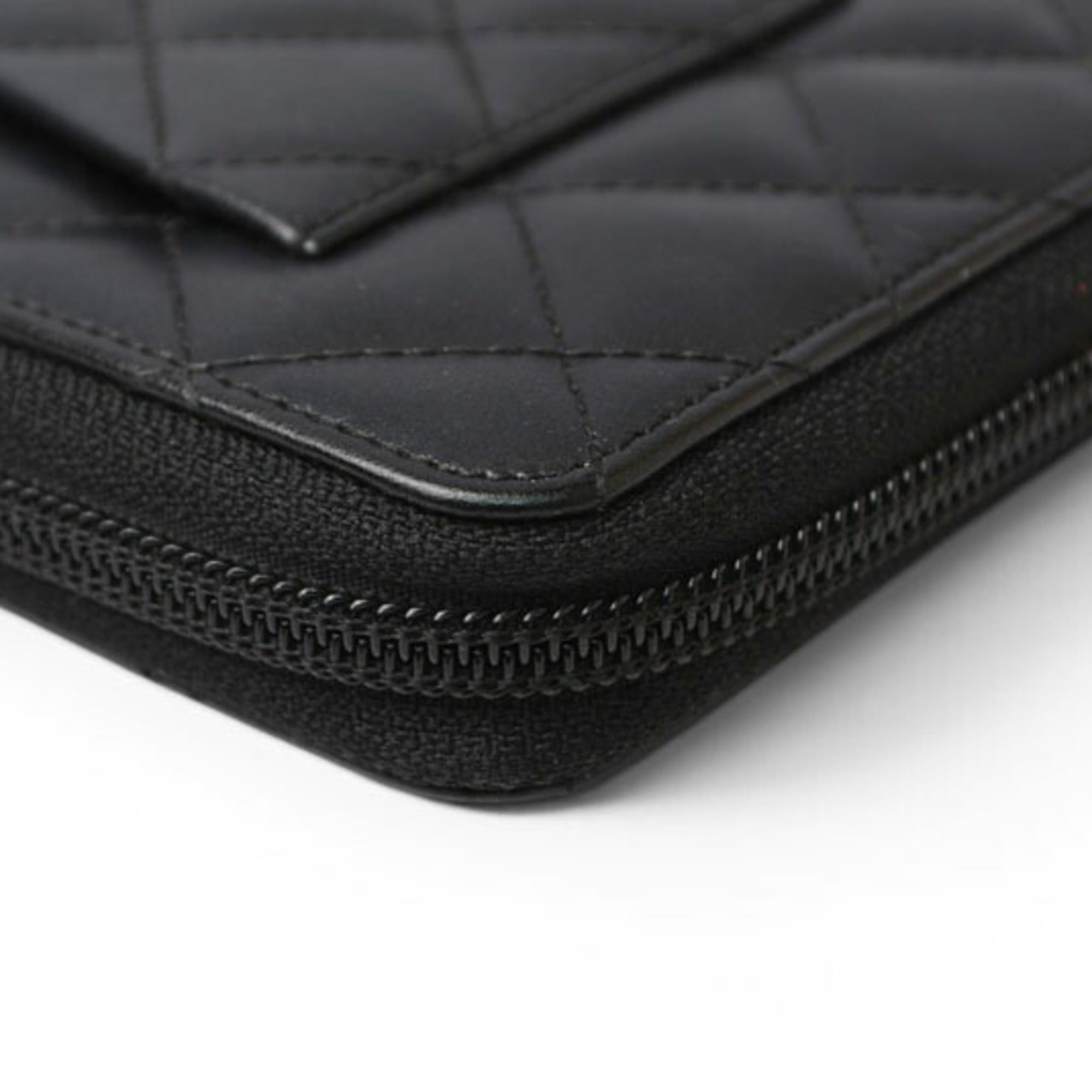 Chanel Chanel Multi Wallet, CHANEL Long Cambon Style, Black Size ONE SIZE - 10 Thumbnail