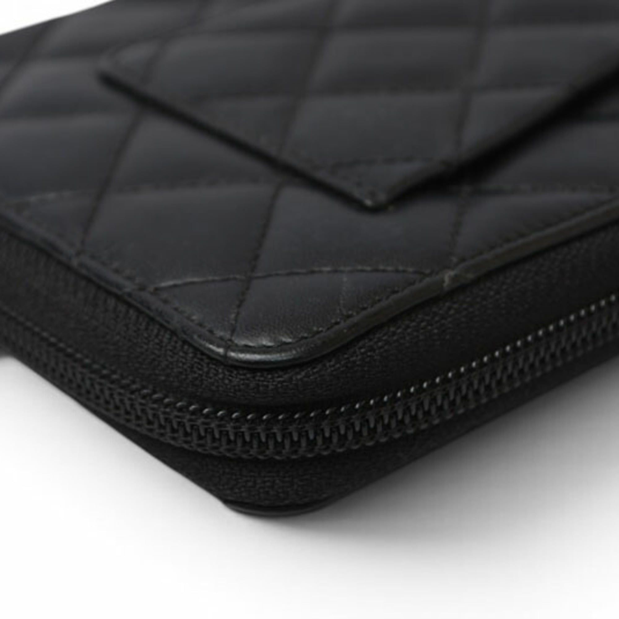 Chanel Chanel Multi Wallet, CHANEL Long Cambon Style, Black Size ONE SIZE - 11 Thumbnail