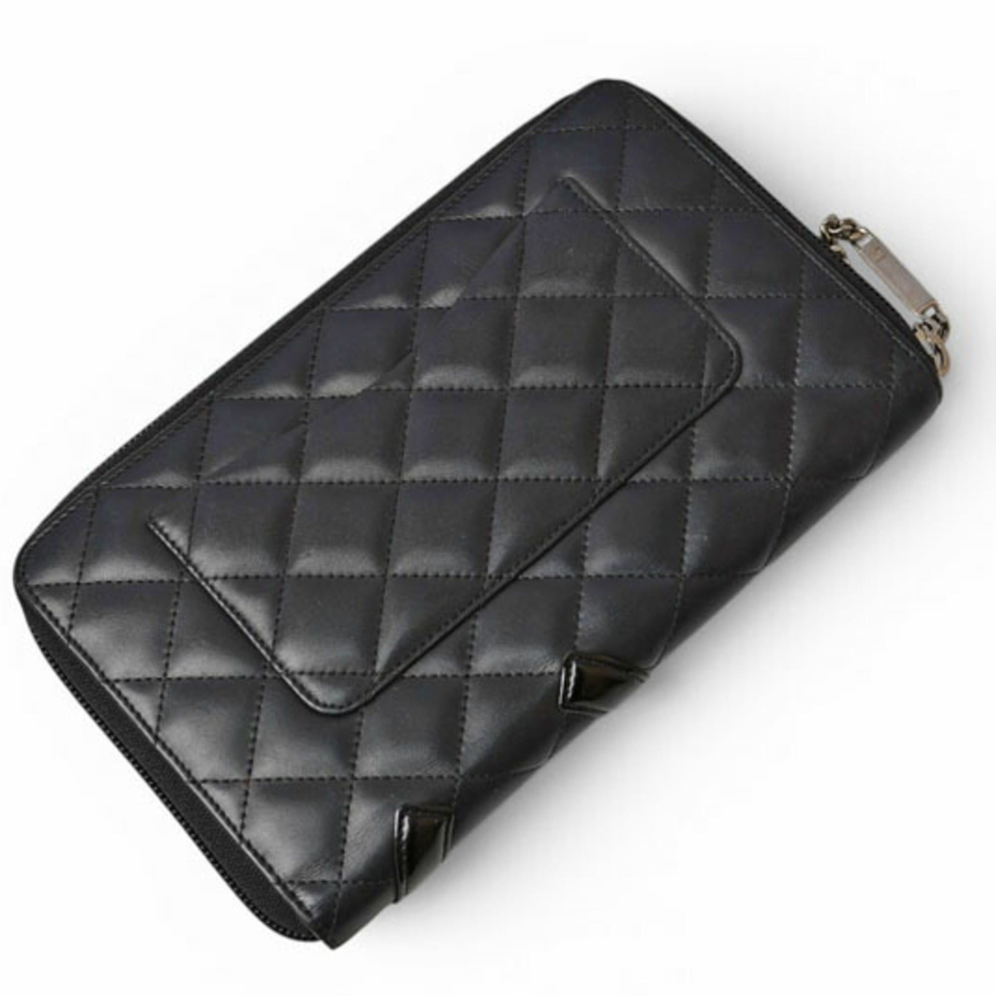 Chanel Chanel Multi Wallet, CHANEL Long Cambon Style, Black Size ONE SIZE - 8 Thumbnail