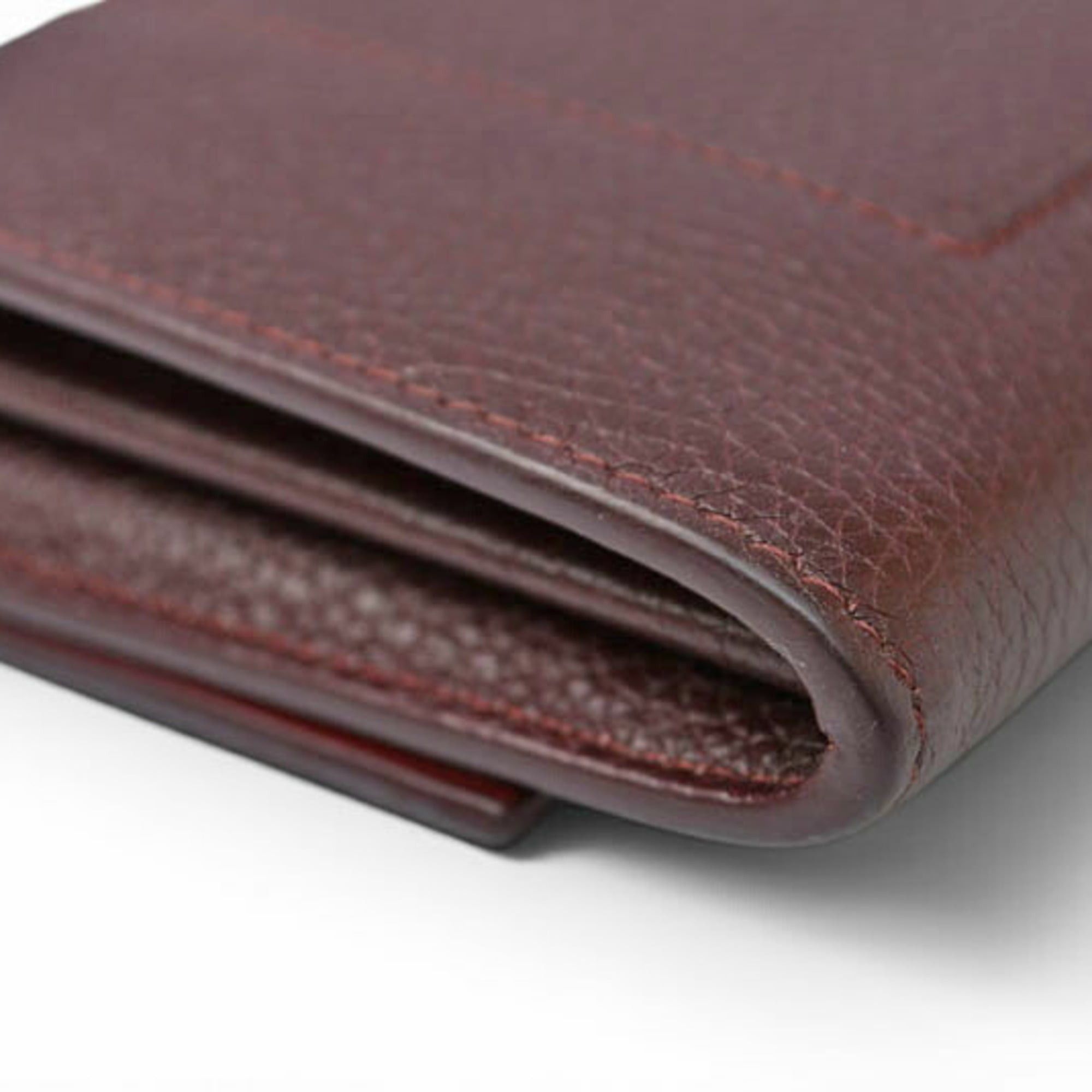 Celine Celine wallet, CELINE long large flap, multifunction, wine color, 101673AFE.28WN Size ONE SIZE - 6 Thumbnail