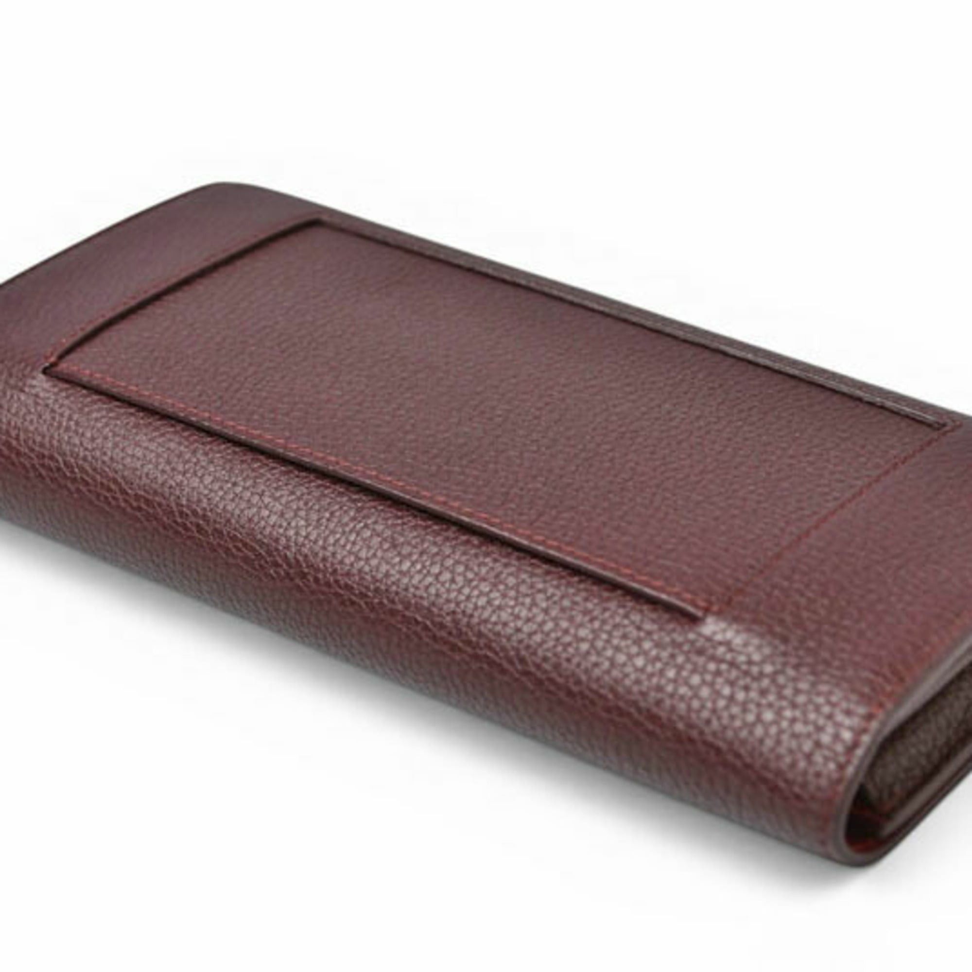 Celine Celine wallet, CELINE long large flap, multifunction, wine color, 101673AFE.28WN Size ONE SIZE - 5 Thumbnail