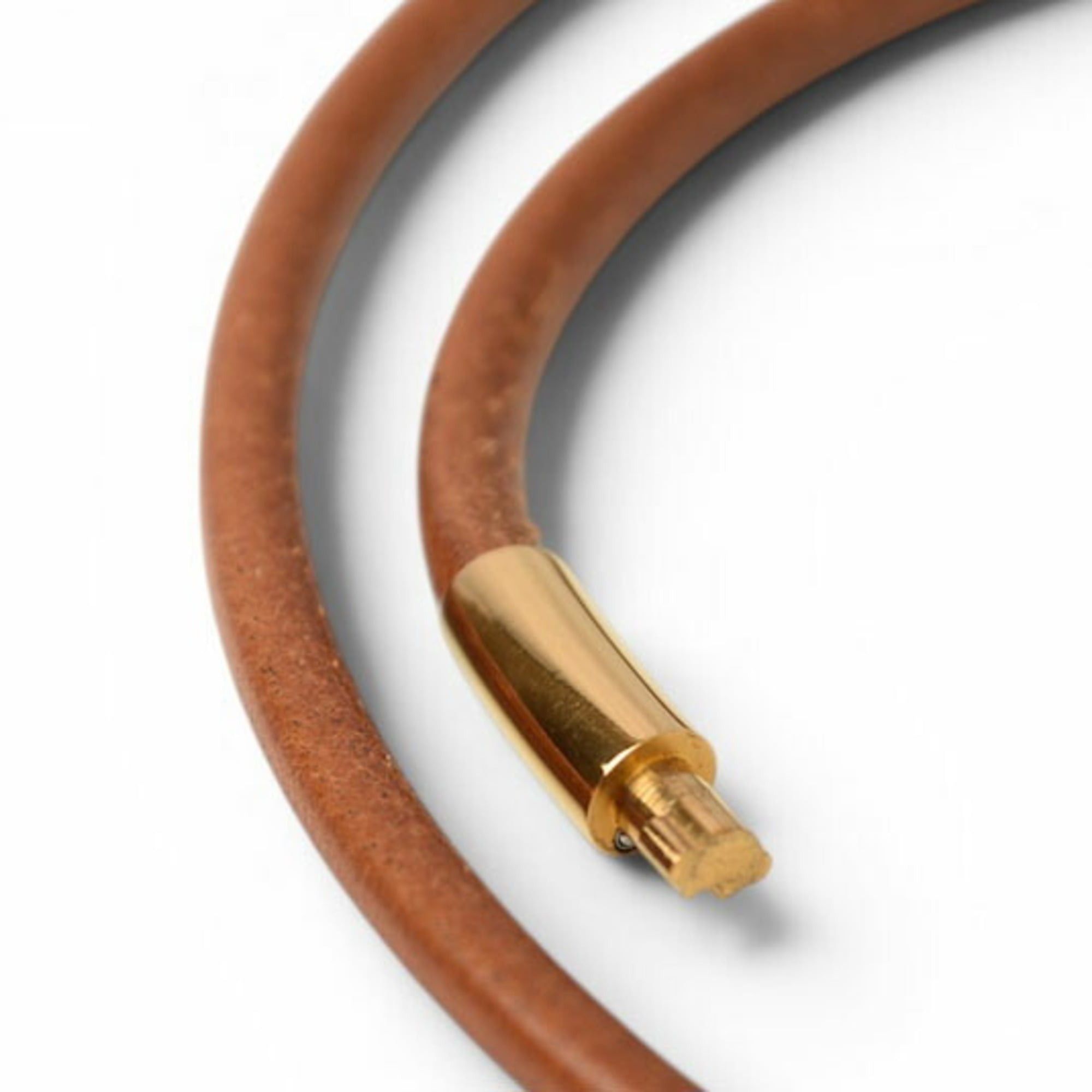 Hermes Hermes Bangle Bracelet HERMES Double Kelly Choker Women's Brown Size ONE SIZE - 7 Thumbnail