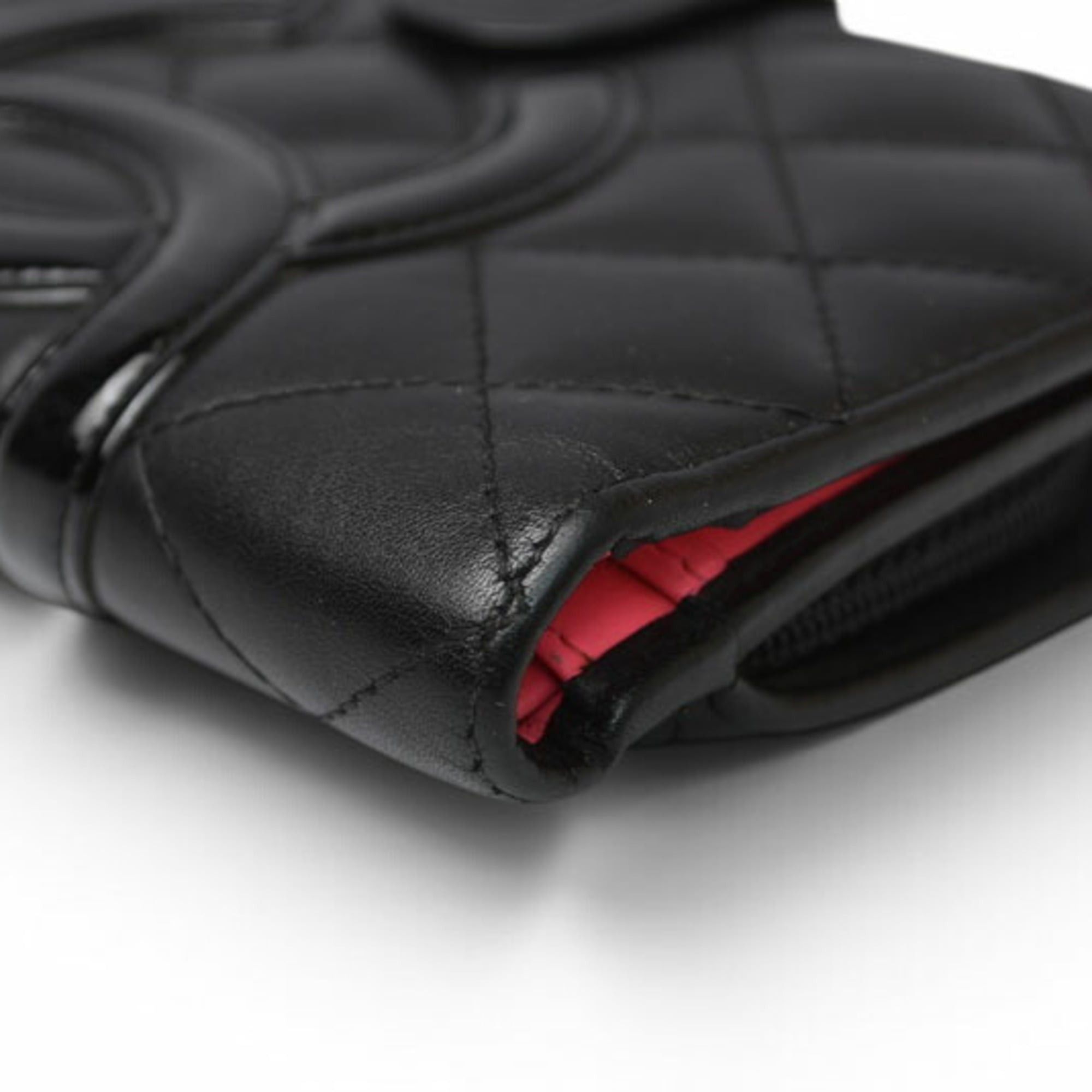 Chanel Chanel bi-fold wallet with Cambon logo, A50080, black. Size ONE SIZE - 3 Thumbnail