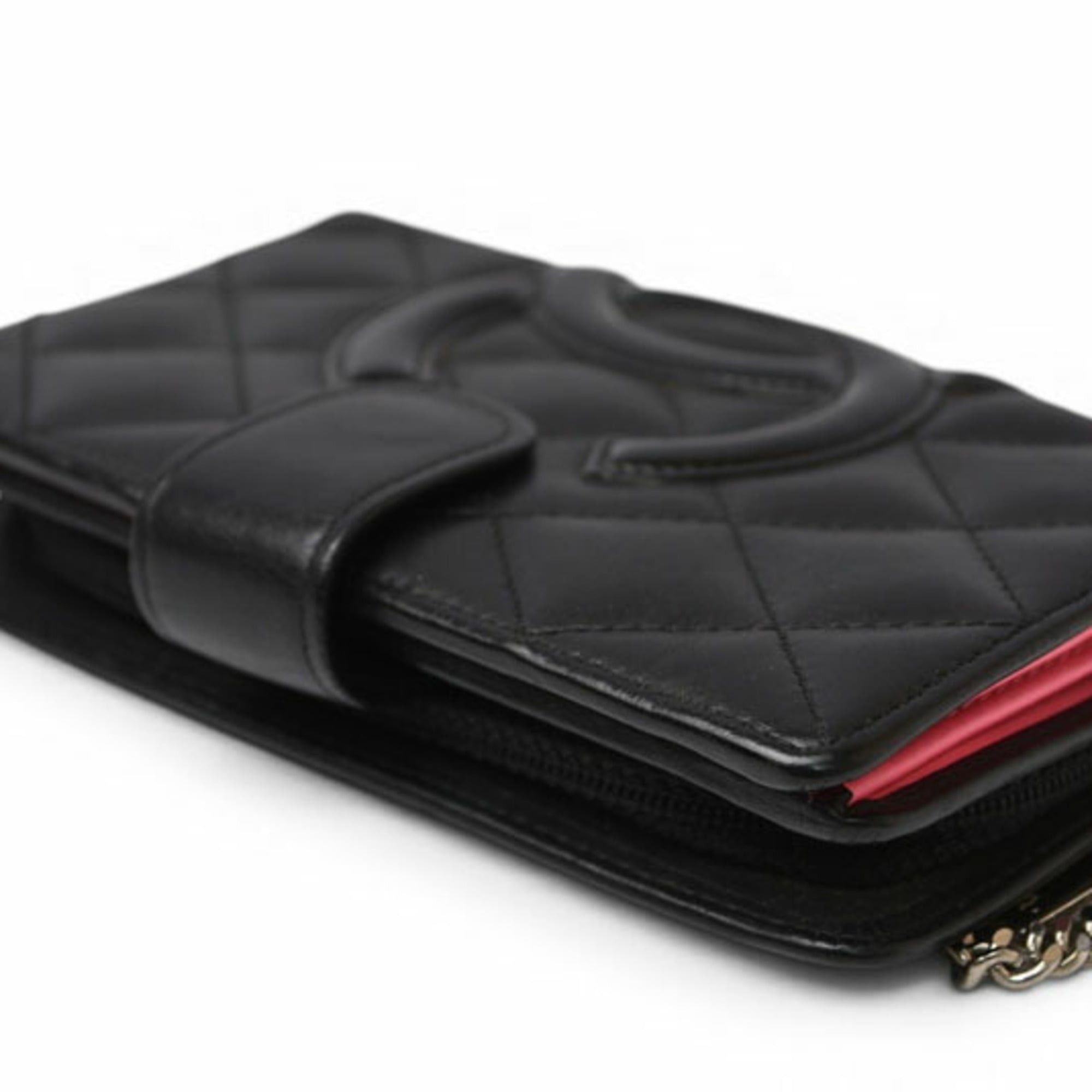 Chanel Chanel bi-fold wallet with Cambon logo, A50080, black. Size ONE SIZE - 7 Thumbnail
