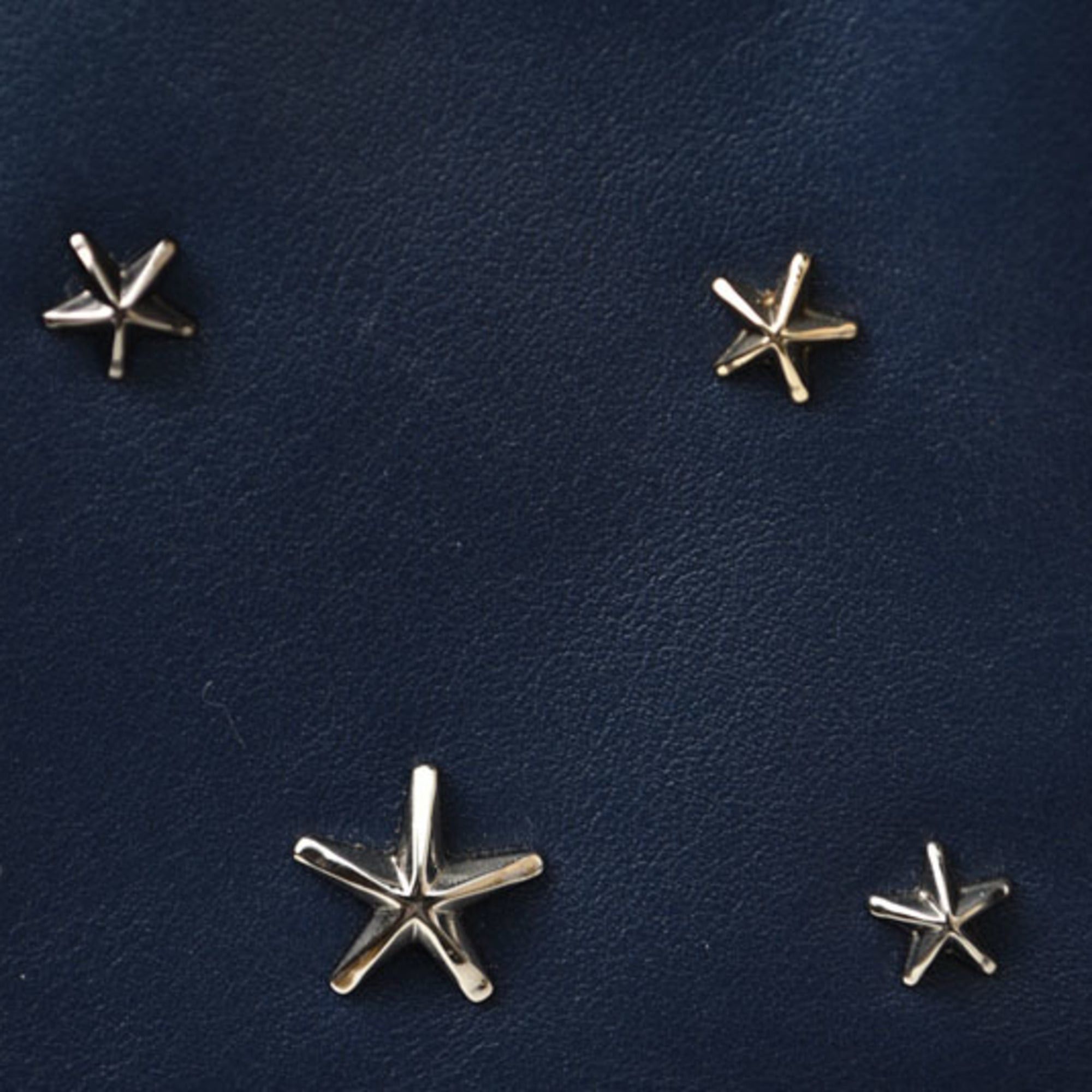 Jimmy Choo Jimmy Choo tote bag, Sofia navy, star studs, mixed design. Size ONE SIZE - 12 Thumbnail