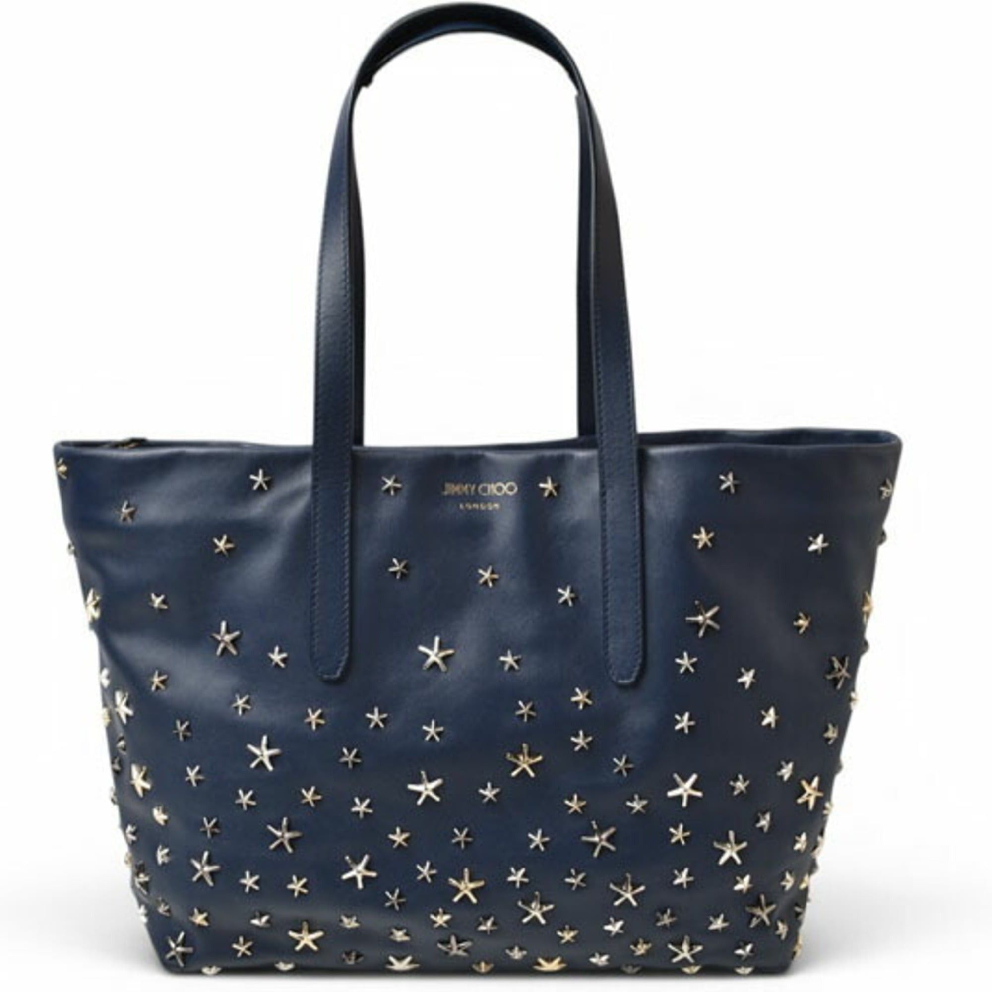 Jimmy Choo Jimmy Choo tote bag, Sofia navy, star studs, mixed design. Size ONE SIZE - 2 Thumbnail