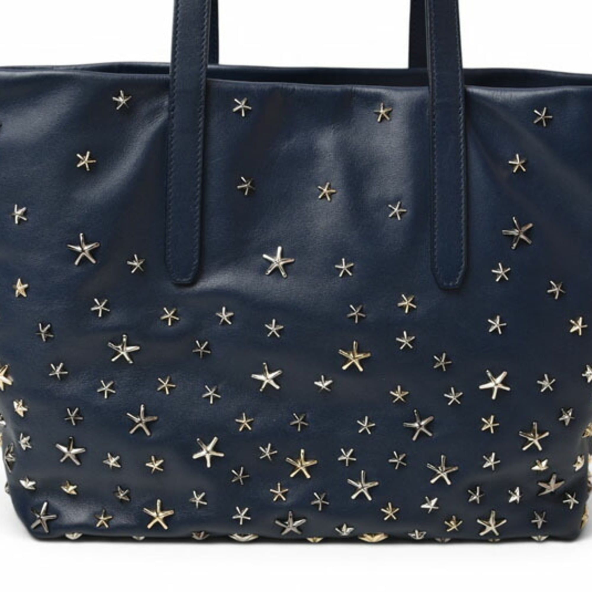 Jimmy Choo Jimmy Choo tote bag, Sofia navy, star studs, mixed design. Size ONE SIZE - 9 Thumbnail